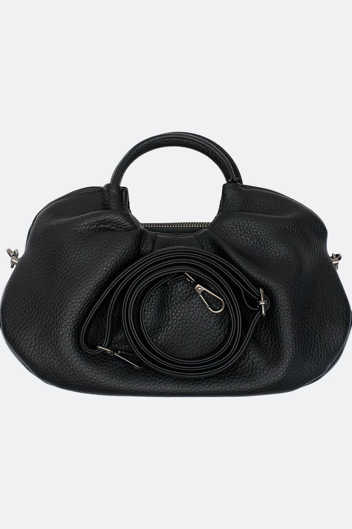 Сумка с оригинальными ручками из искусственной кожи, One