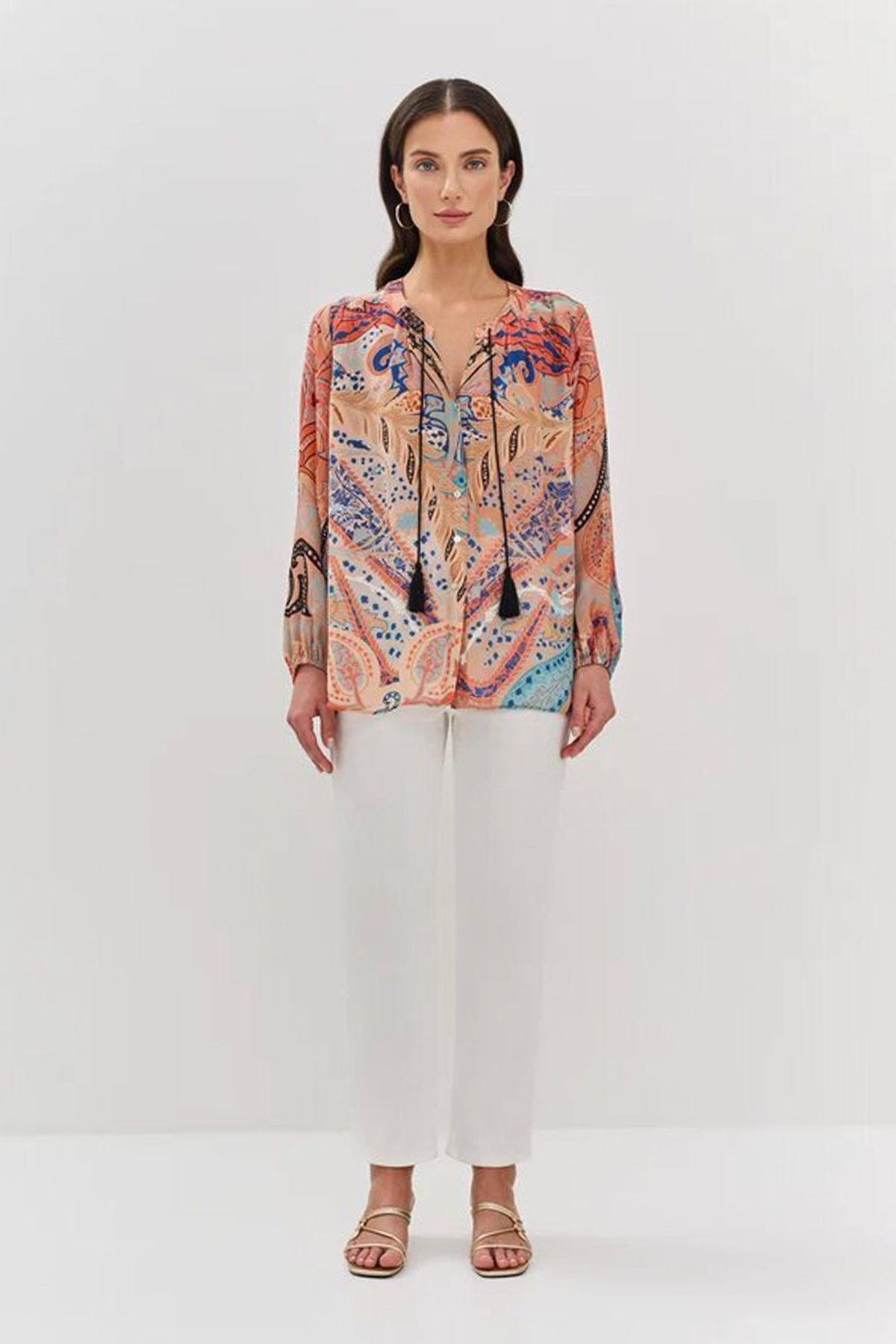 Блузка в стиле "бохо", 50р