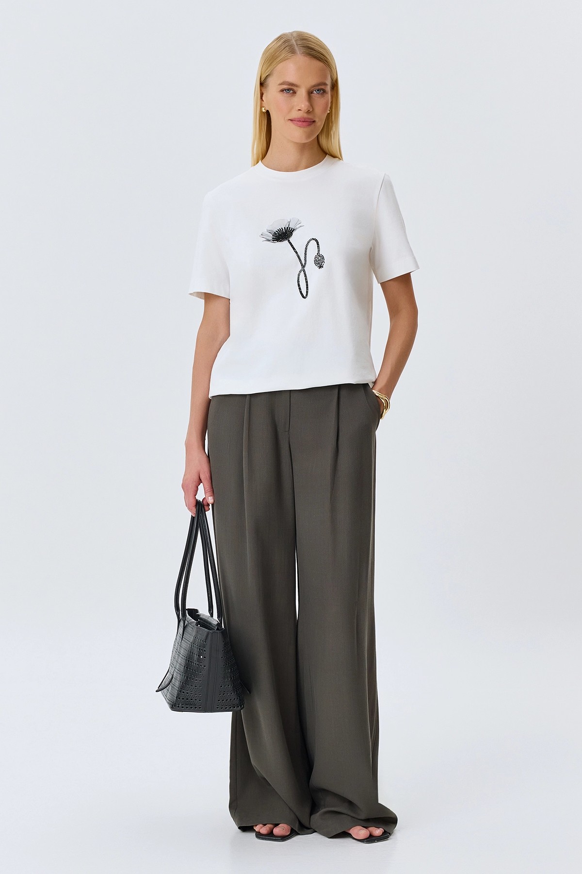 Футболка с бисером, 46