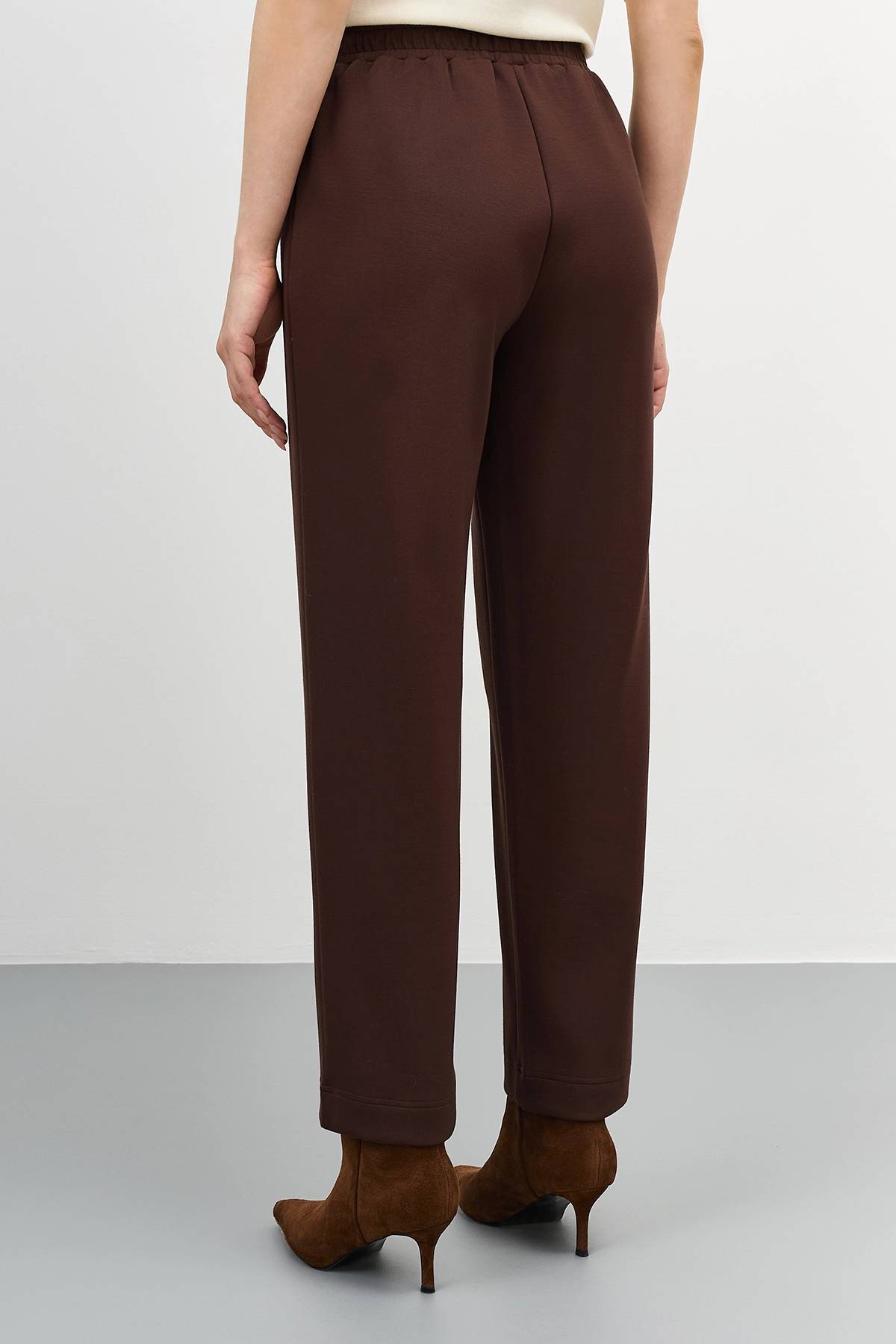 Брюки из вискозы со стрелками, 42