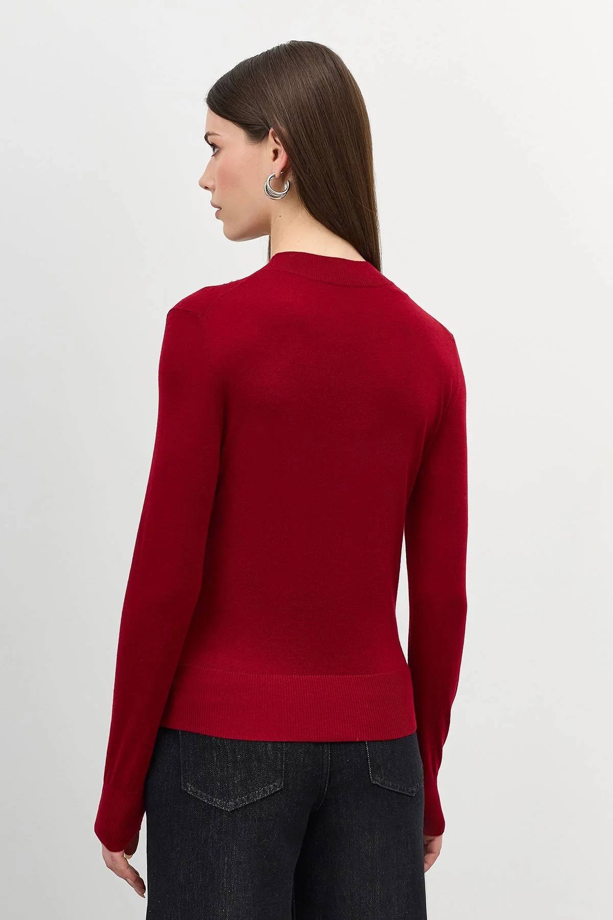 Яркий джемпер с шелком, 46