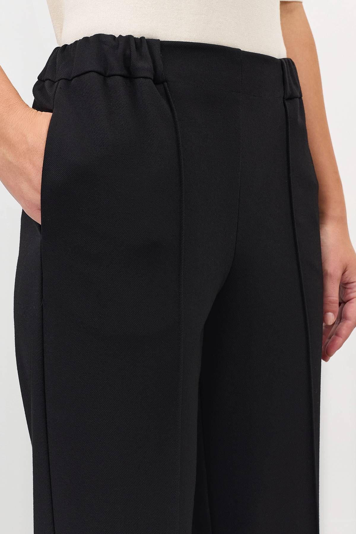 Лимитированная серия базовые брюки со стрелками и ремень, 42