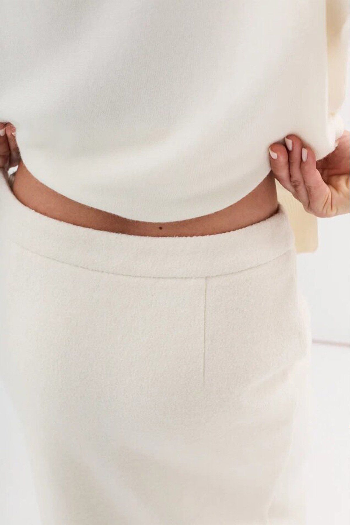 Юбка-карандаш из шерсти, 42р