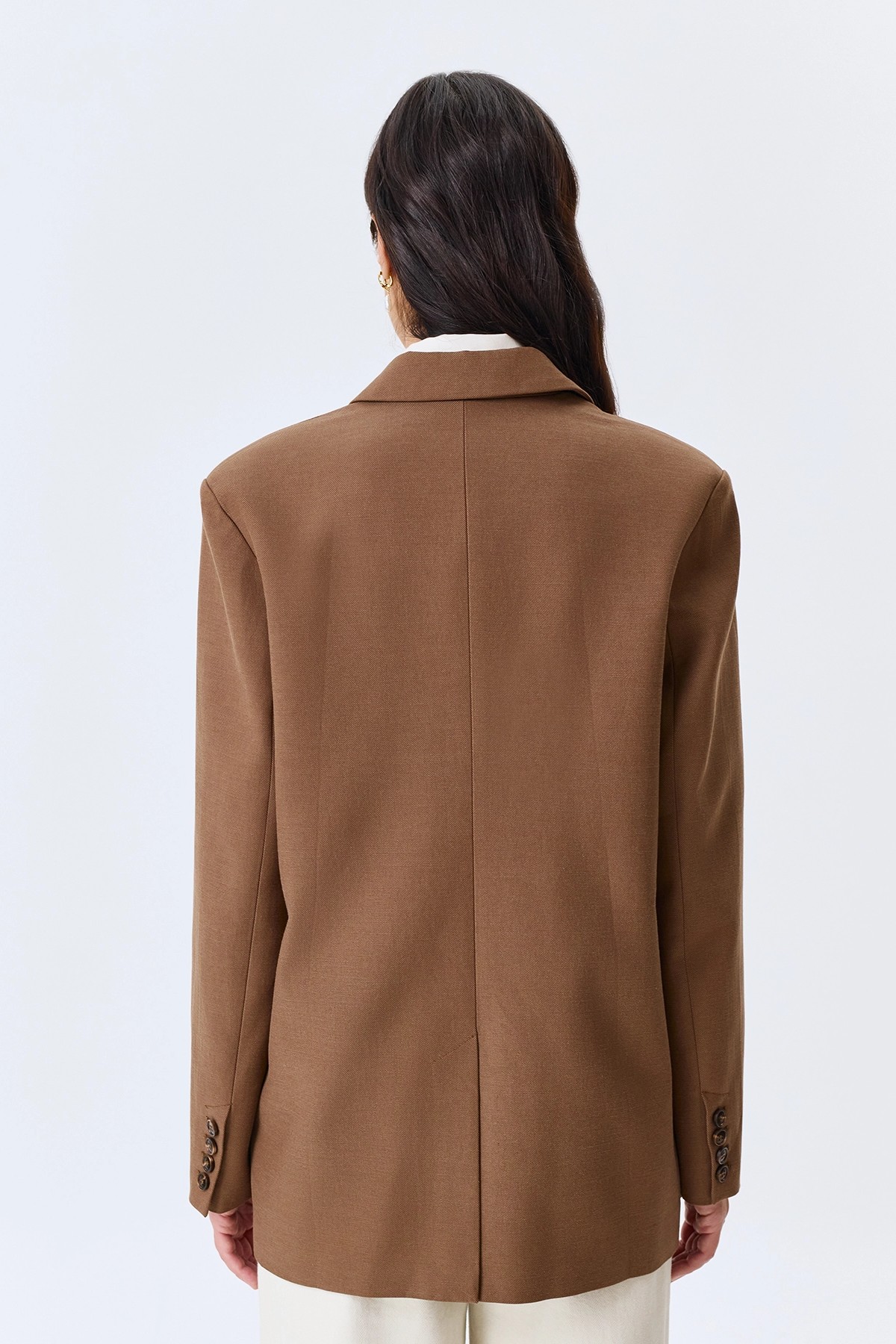 Жакет Oversize из тенселя, 42