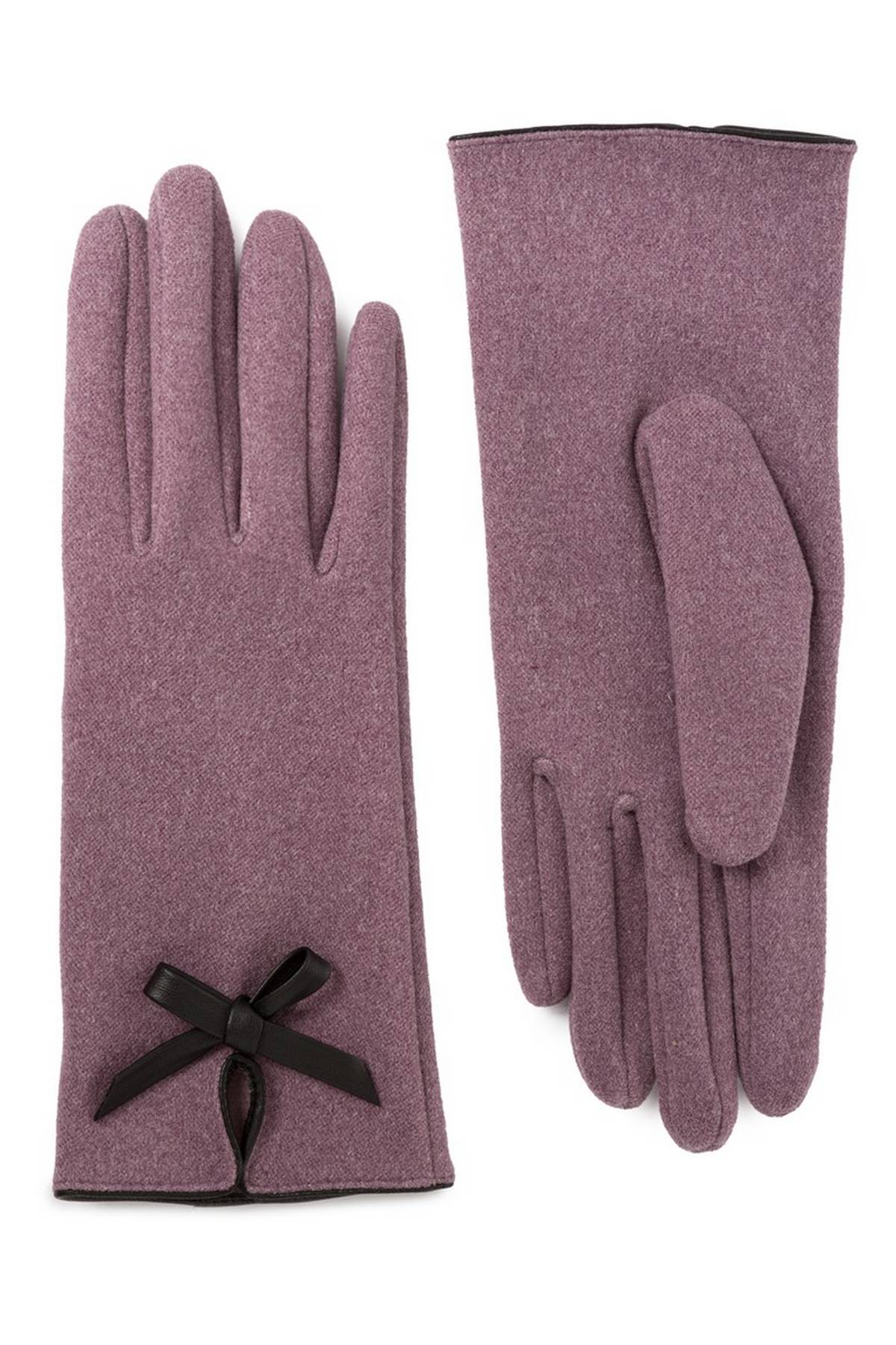 Перчатки пыльно-розовые, S