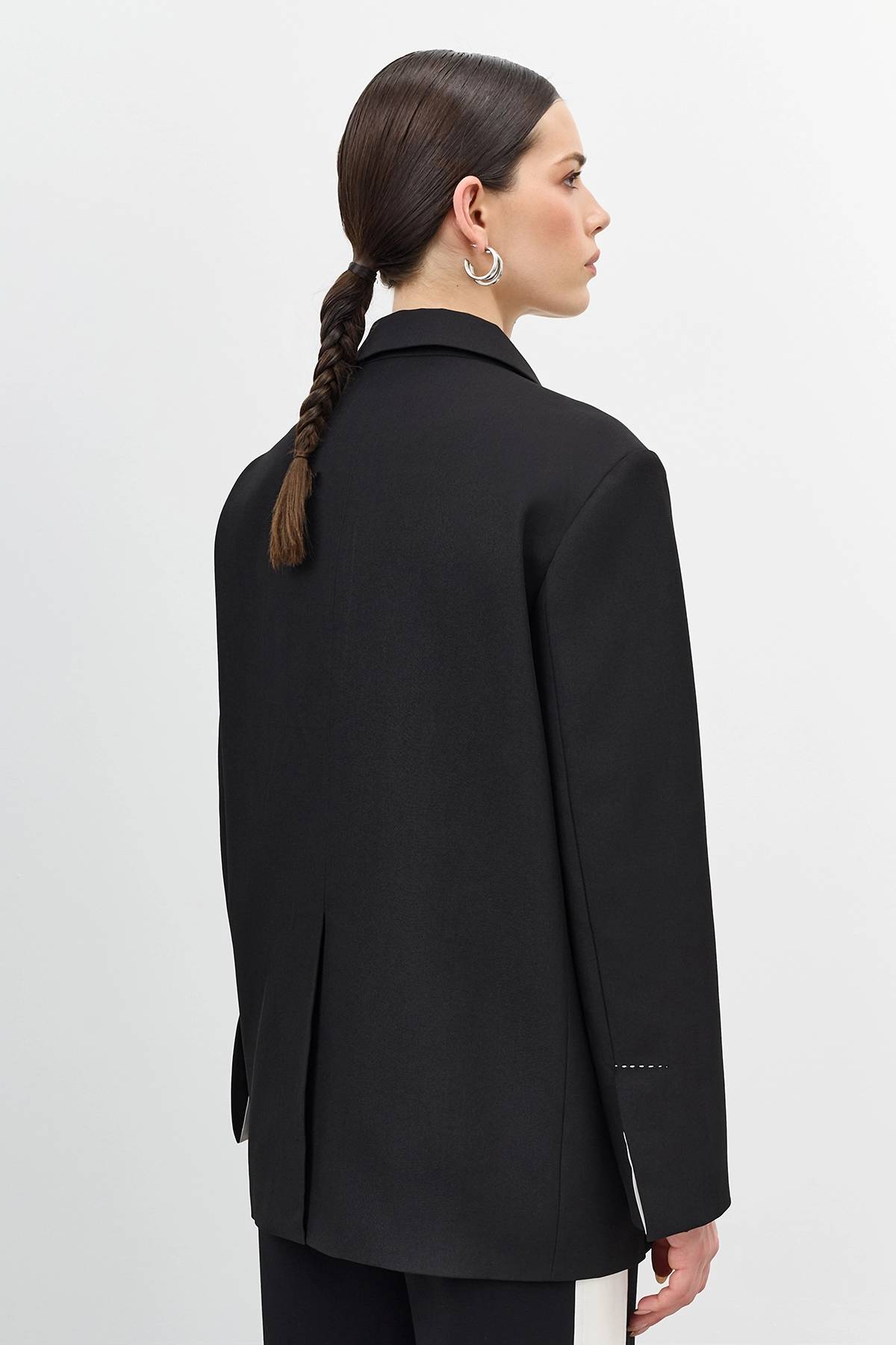 Лимитированная серия классический жакет с ремнем, 42