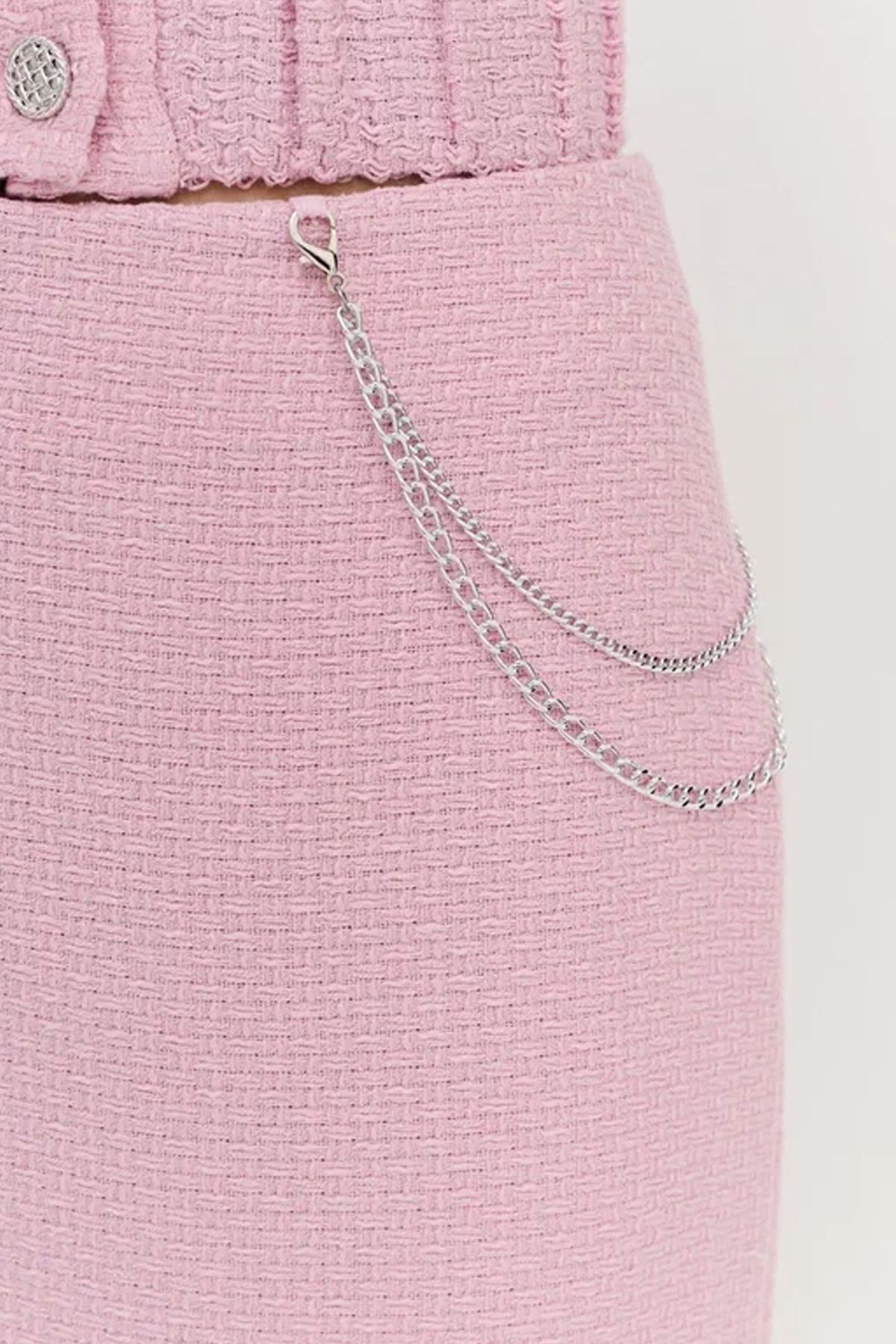 Юбка-карандаш из твида, 40р