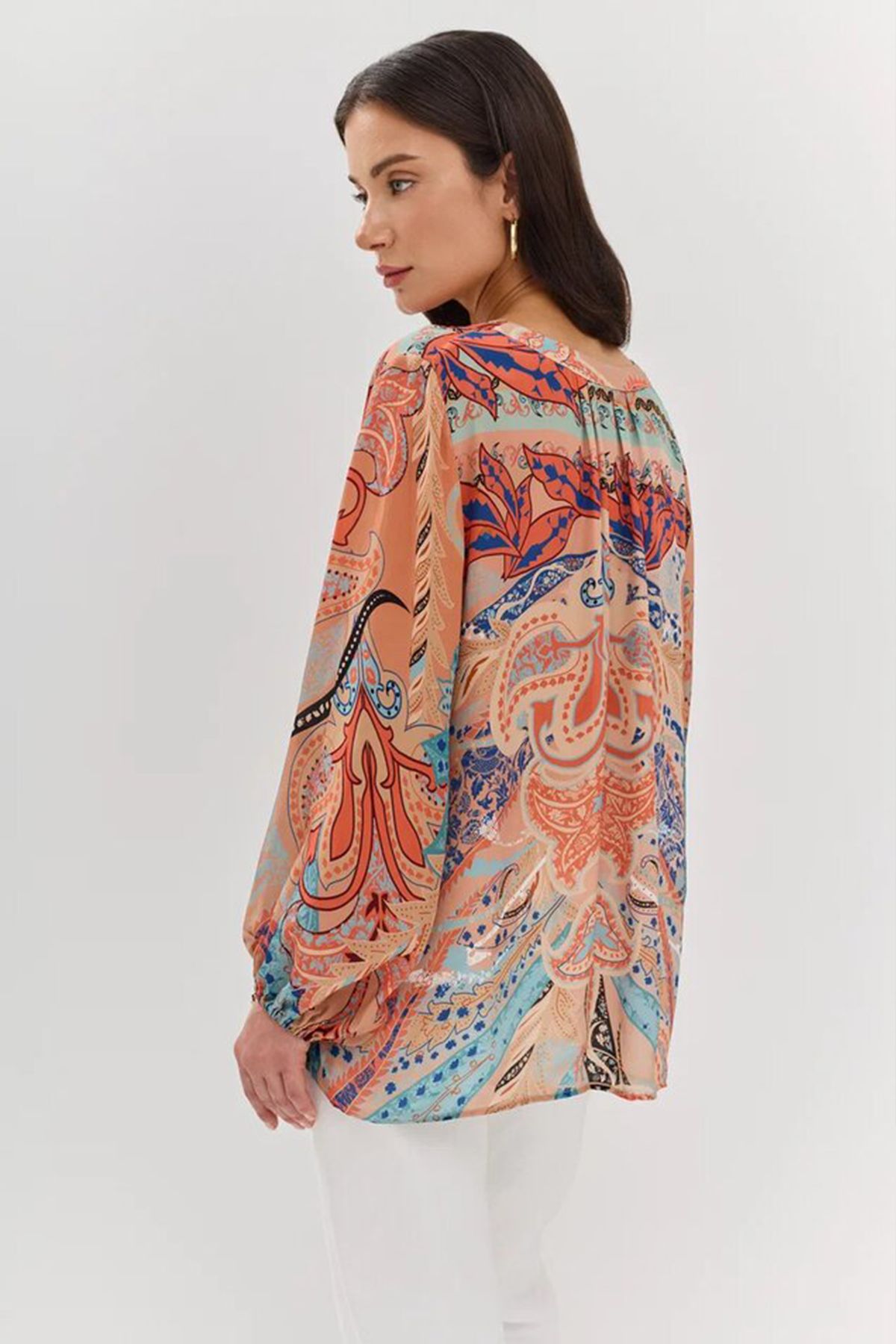 Блузка в стиле "бохо", 50р