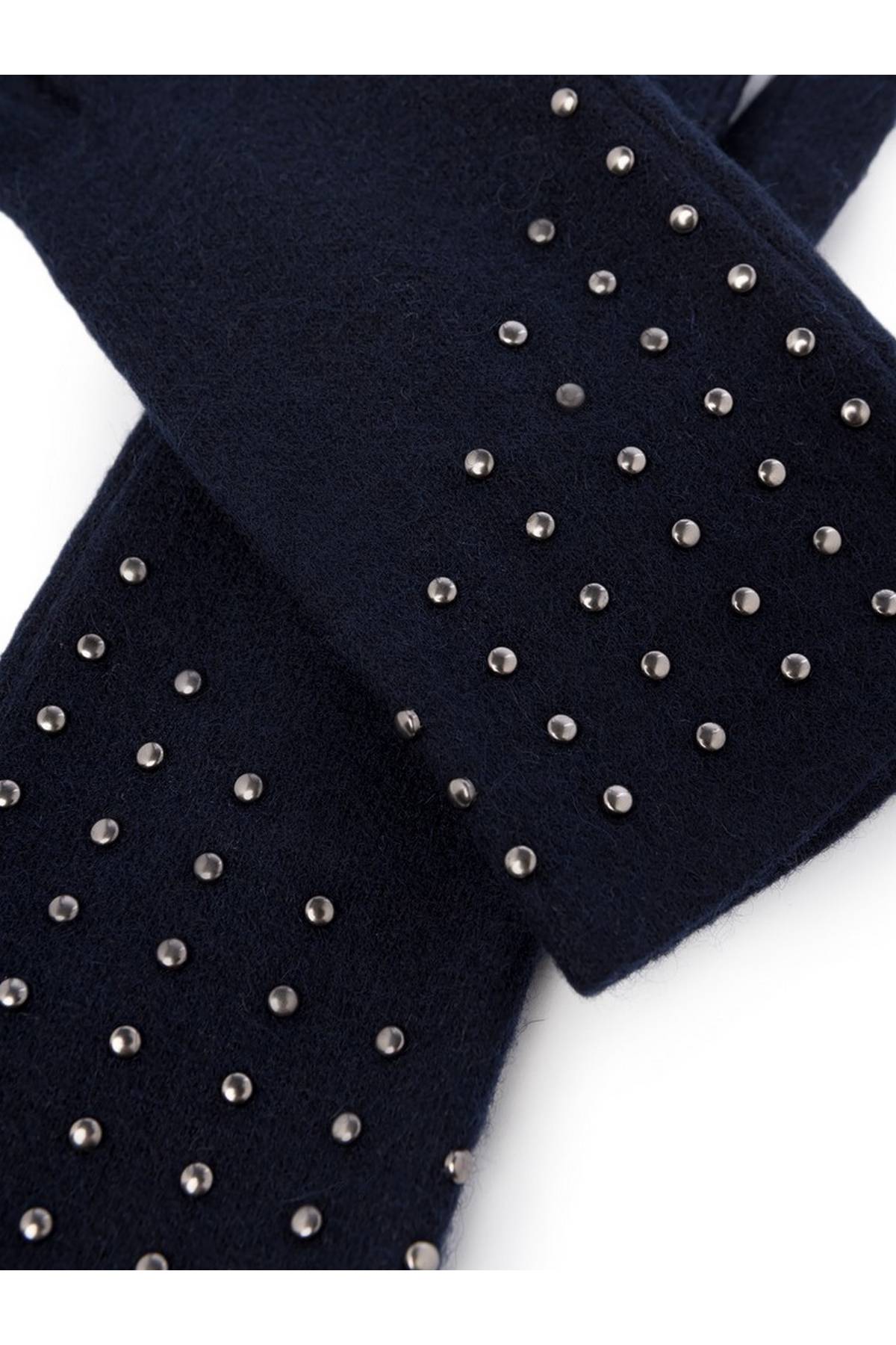 Перчатки темно-синие, M