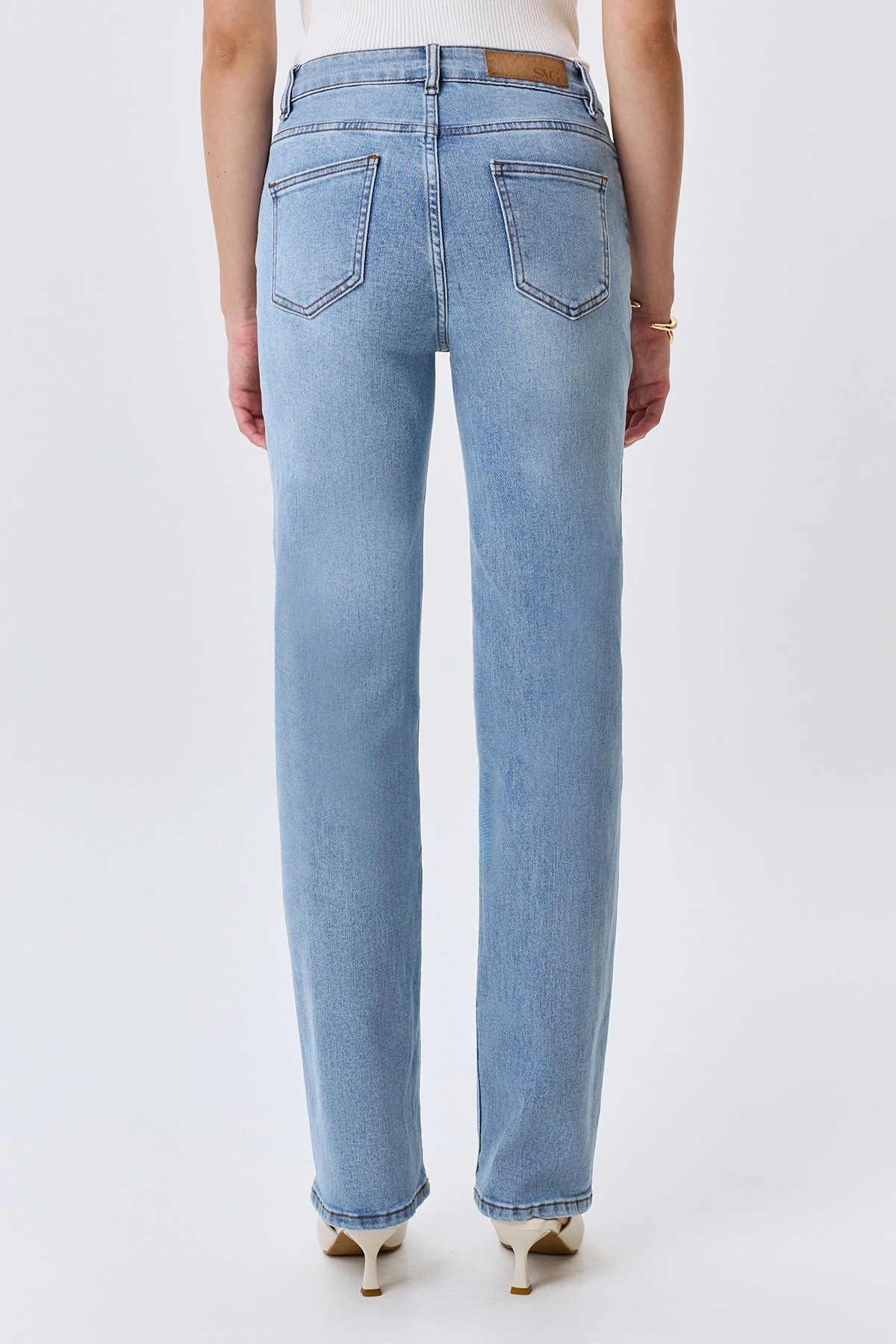 Базовые джинсы Straight fit, 42