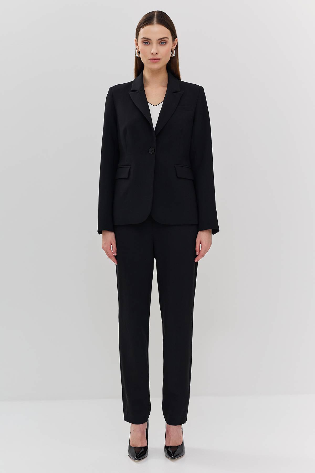 Лимитированная серия базовый жакет с ремнем, 50