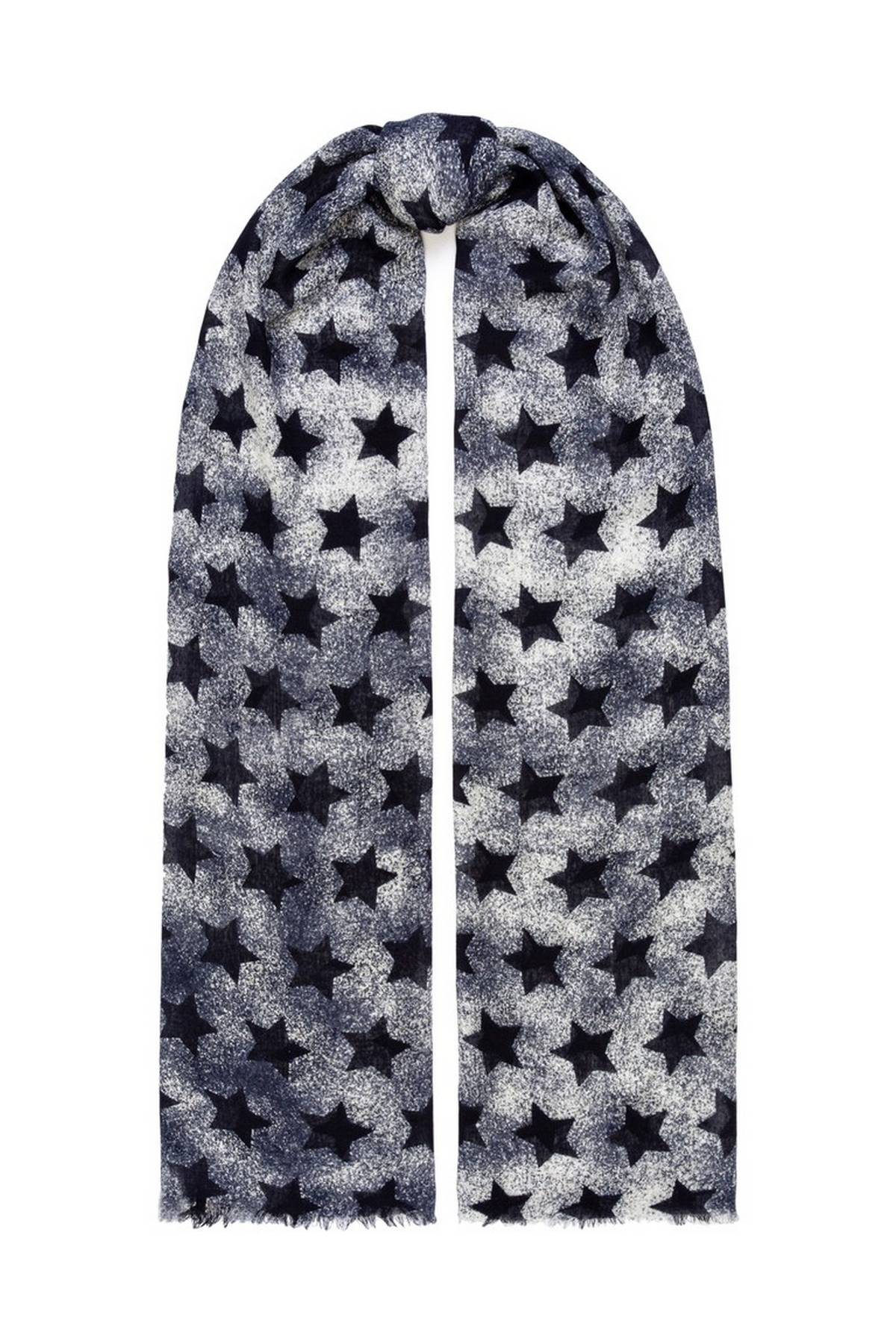 Лимитированная серия джемпер с синим палантином, 40