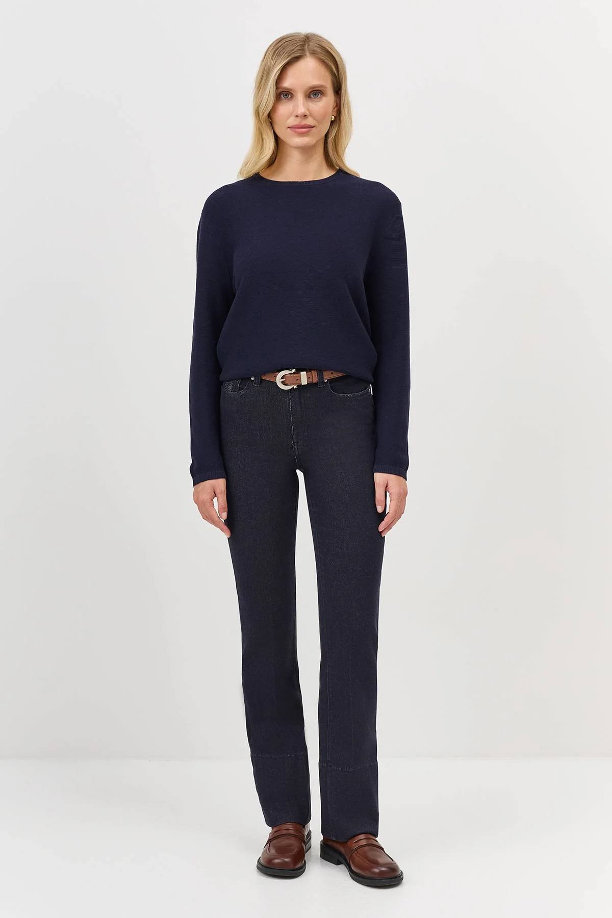 Базовый вязаный джемпер, 46