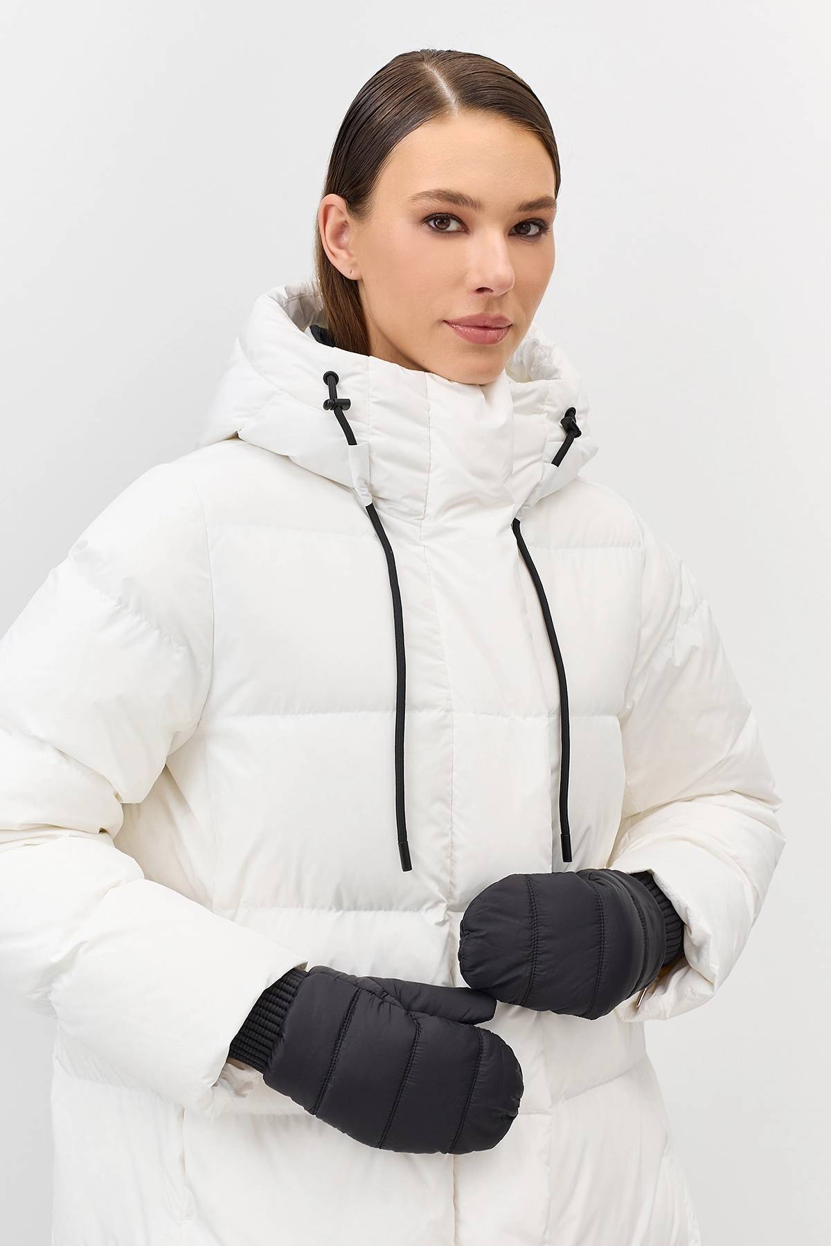 Утепленные варежки в спортивном стиле, One