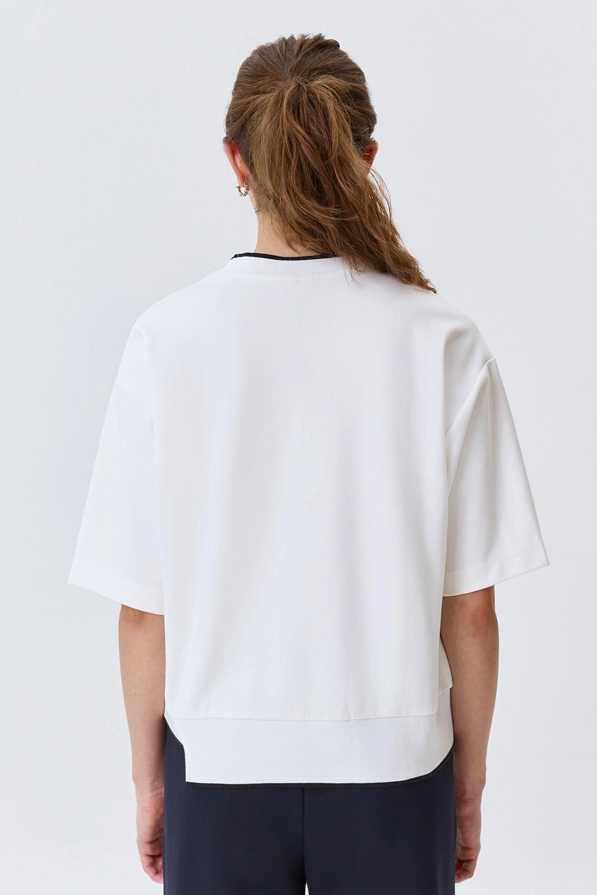 Oversize джемпер из вискозы, 52