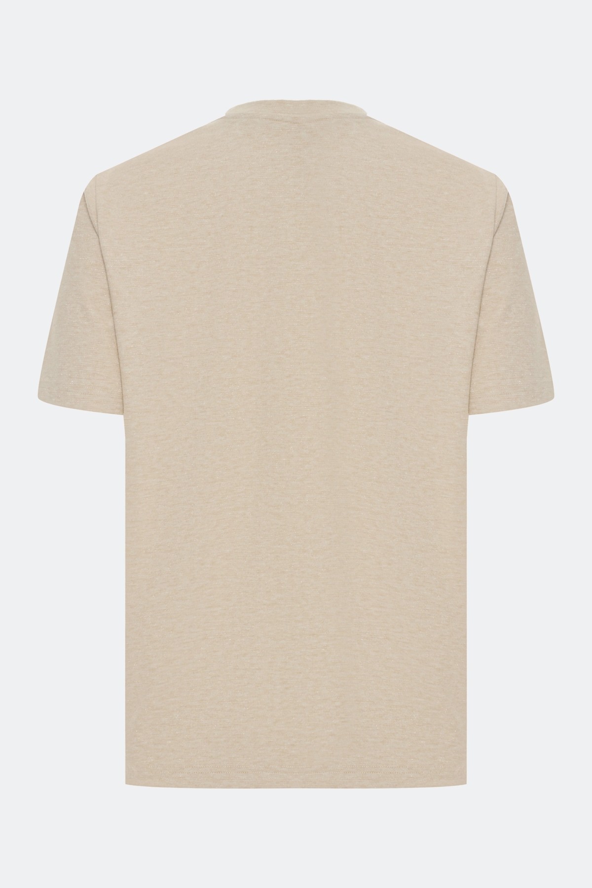 Меланжевая футболка из смесовой вискозы, 34