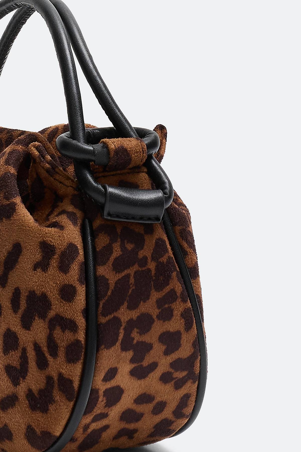 Мягкая сумка с леопардовым принтом, One