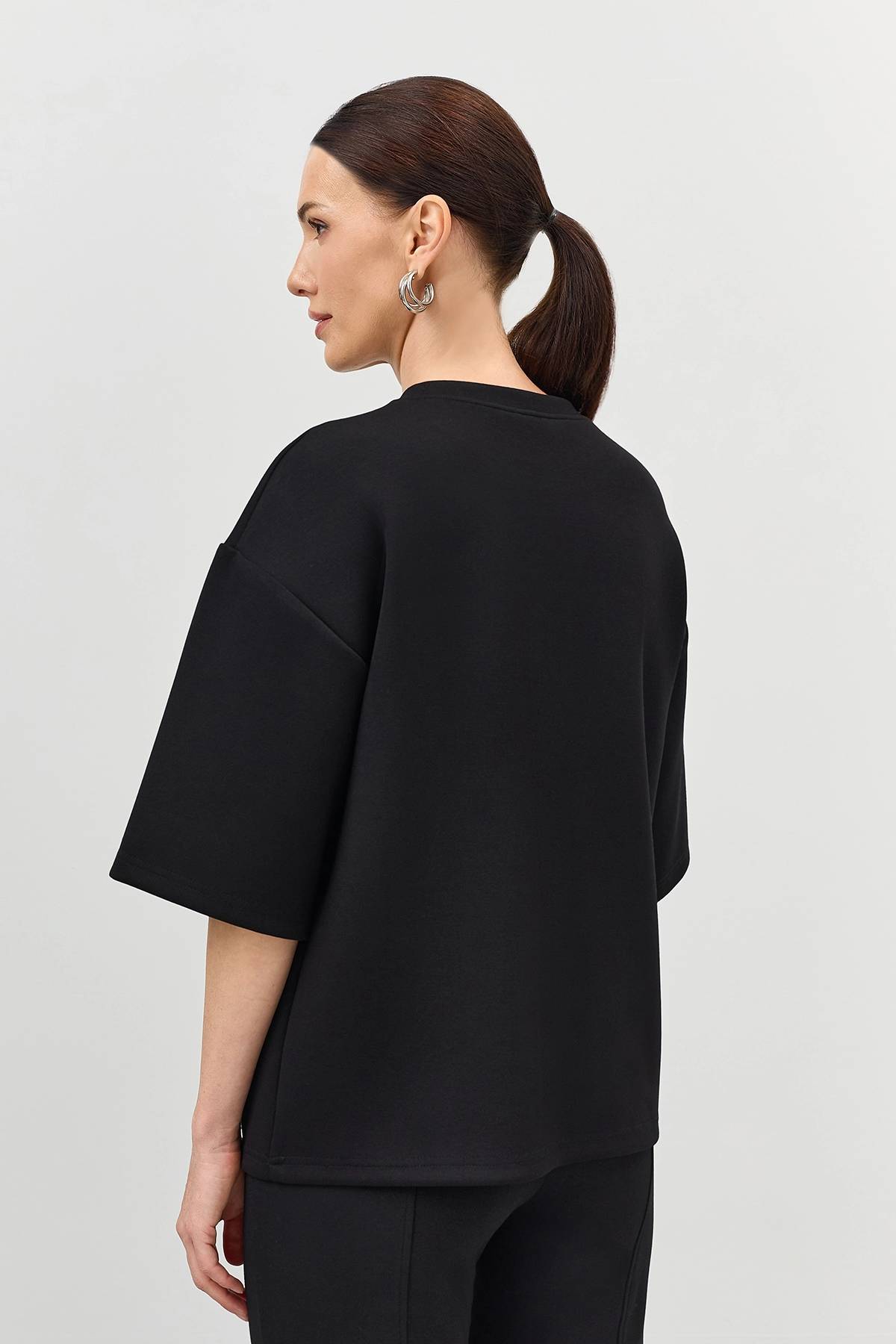 Лимитированная серия джемпер с  вышивкой и ремень, 42