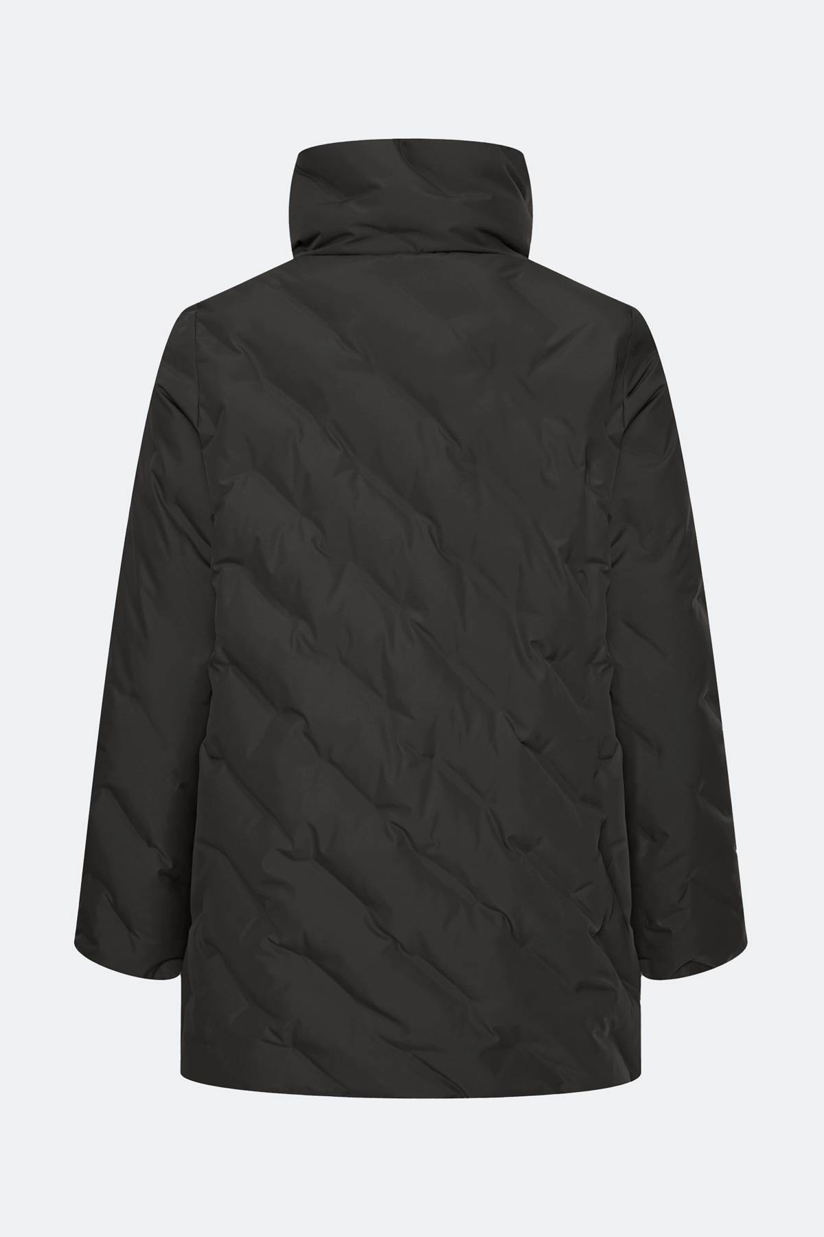 Лимитированная серия темно-зеленая куртка с палантином , 42