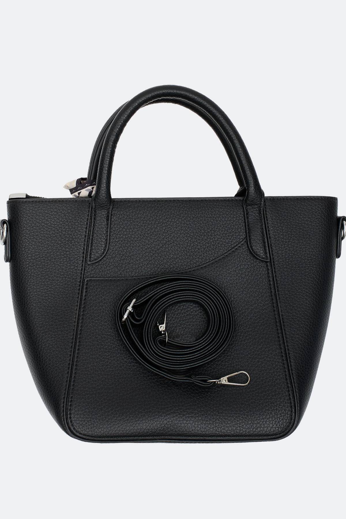 Сумка-шоппер с мягким силуэтом и короткими ручками, One