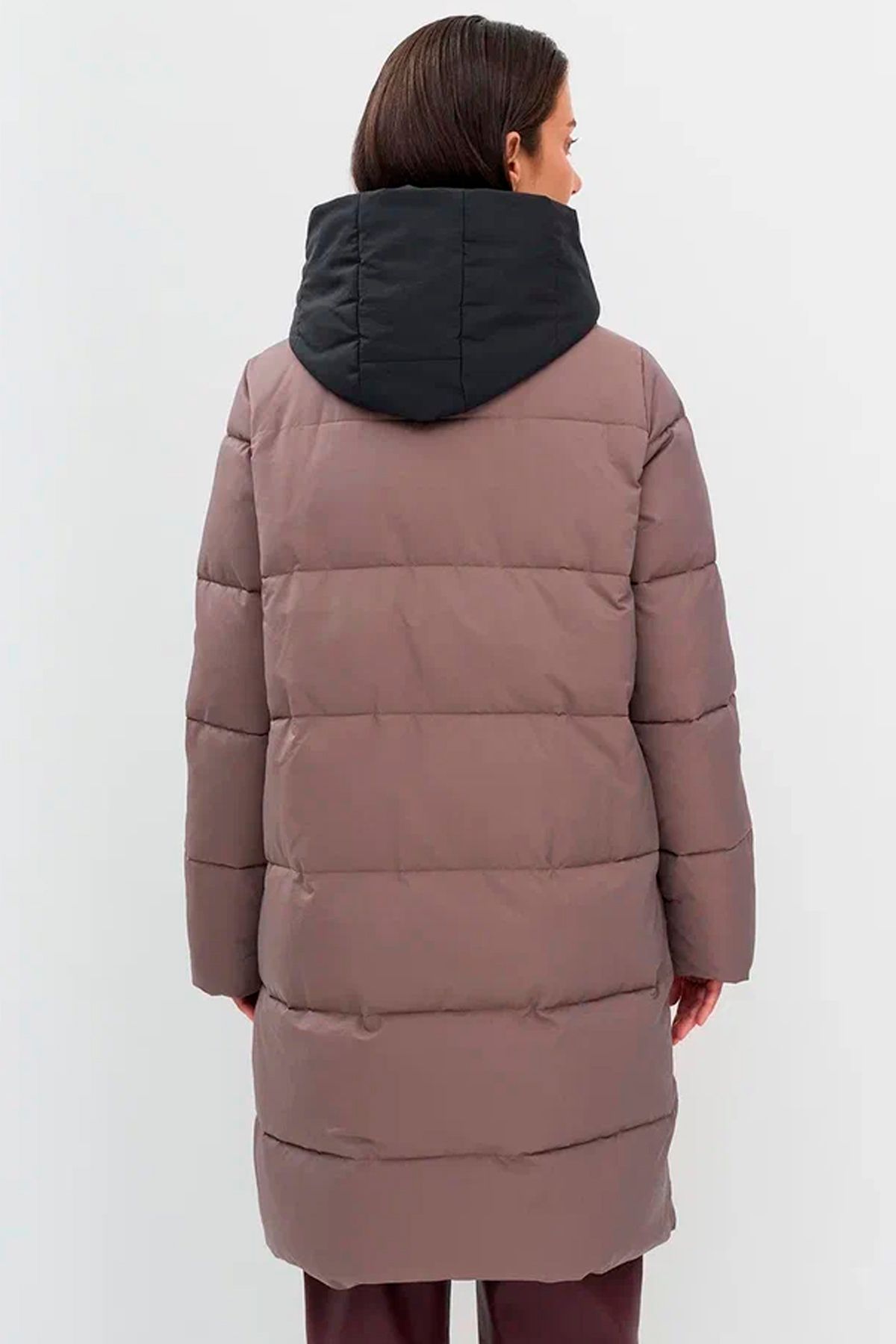 Пальто с эффектом многослойности, 50р