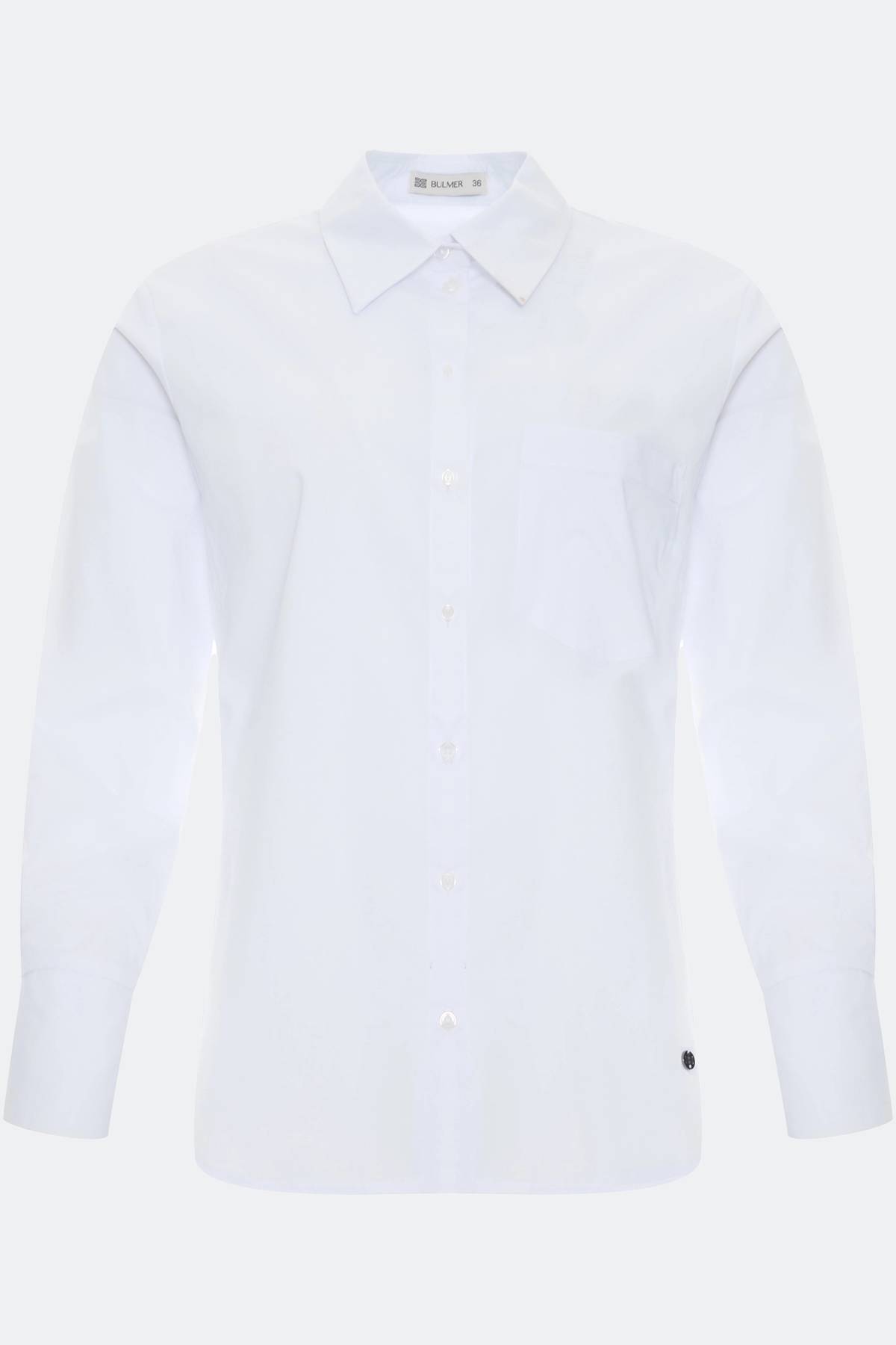 Лимитированная серия приталенная рубашка в белом цвете с ремнем, 34