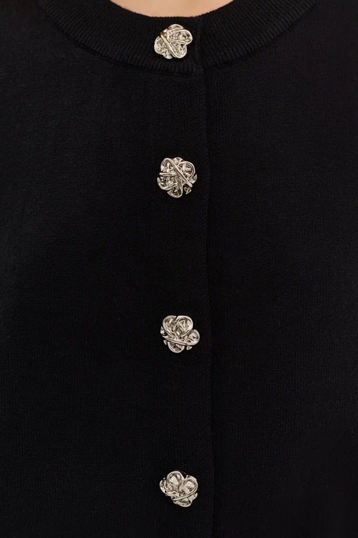 Укороченный вязаный кардиган из хлопка, 50р