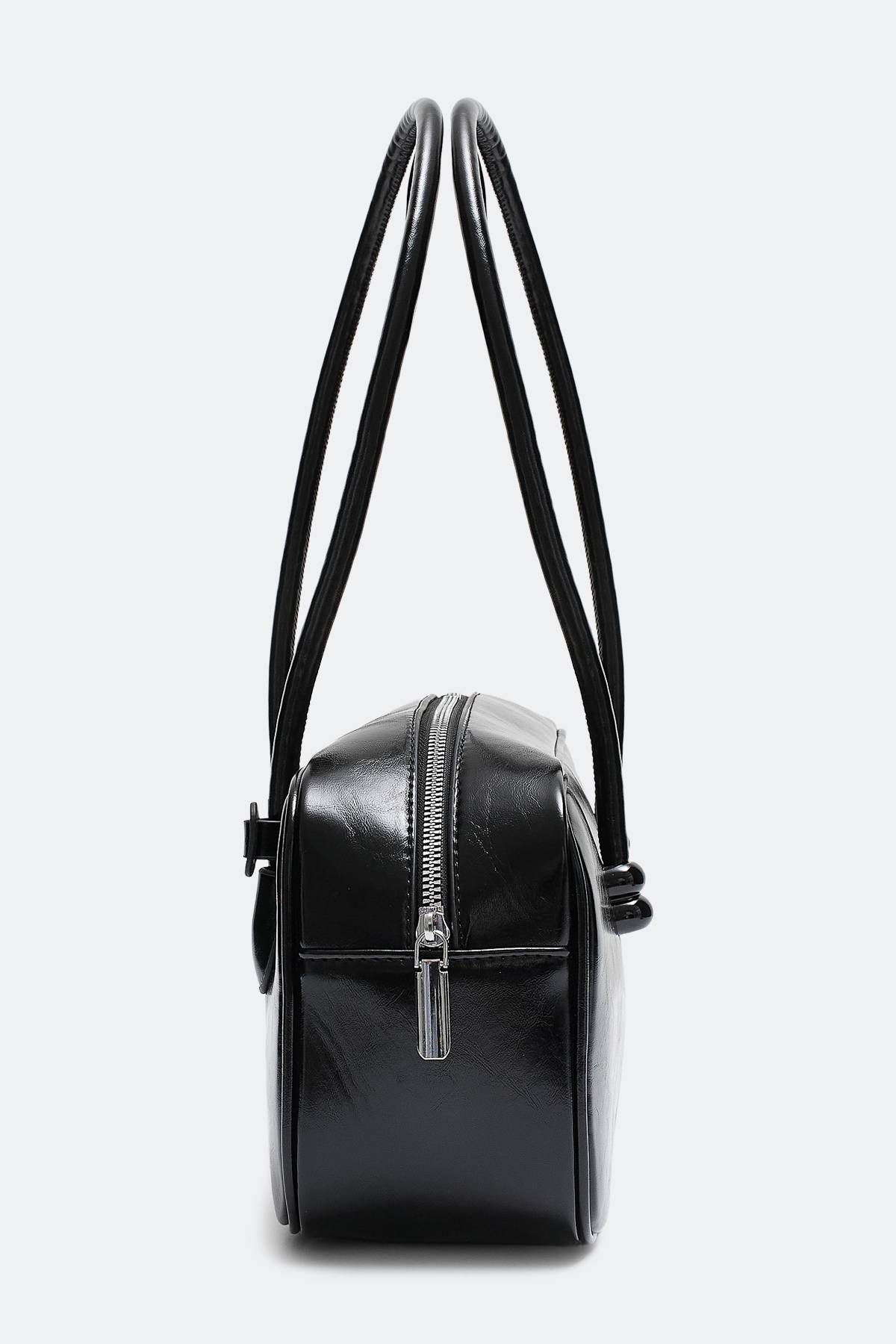 Сумка из искусственной кожи с длинными ручками, One