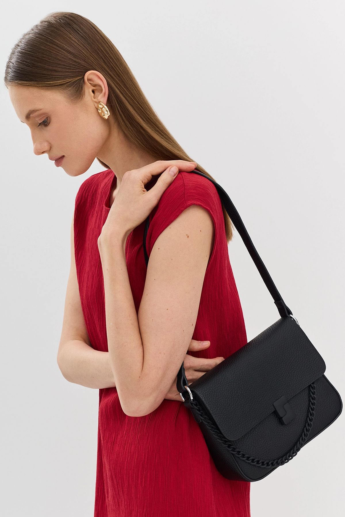 Сумка кросс-боди из искусственной кожи, One