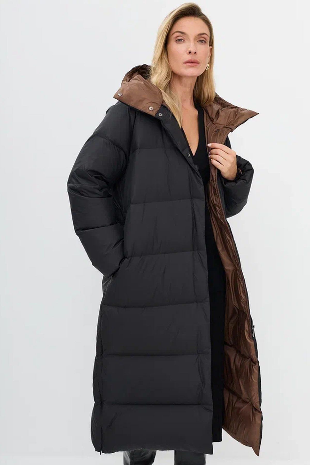 Ультра легкое пальто на натуральном утеплителе, 52