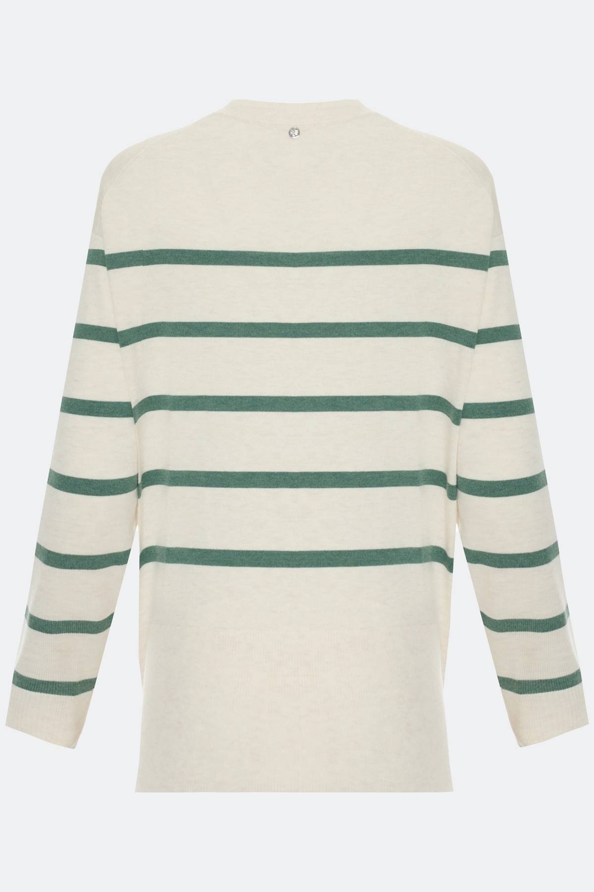 Лимитрированная серия джемпер в полоску и ремень, 34