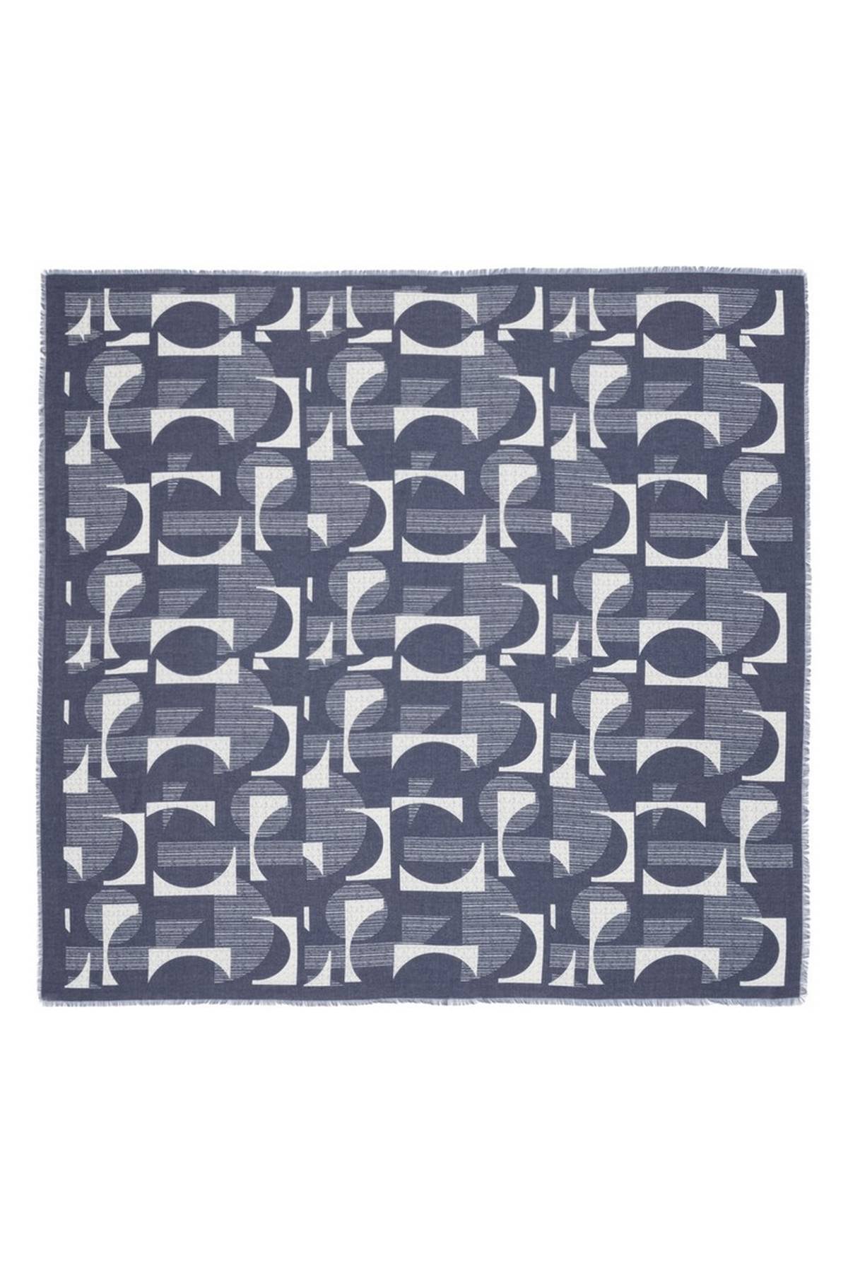 Платок синий, One