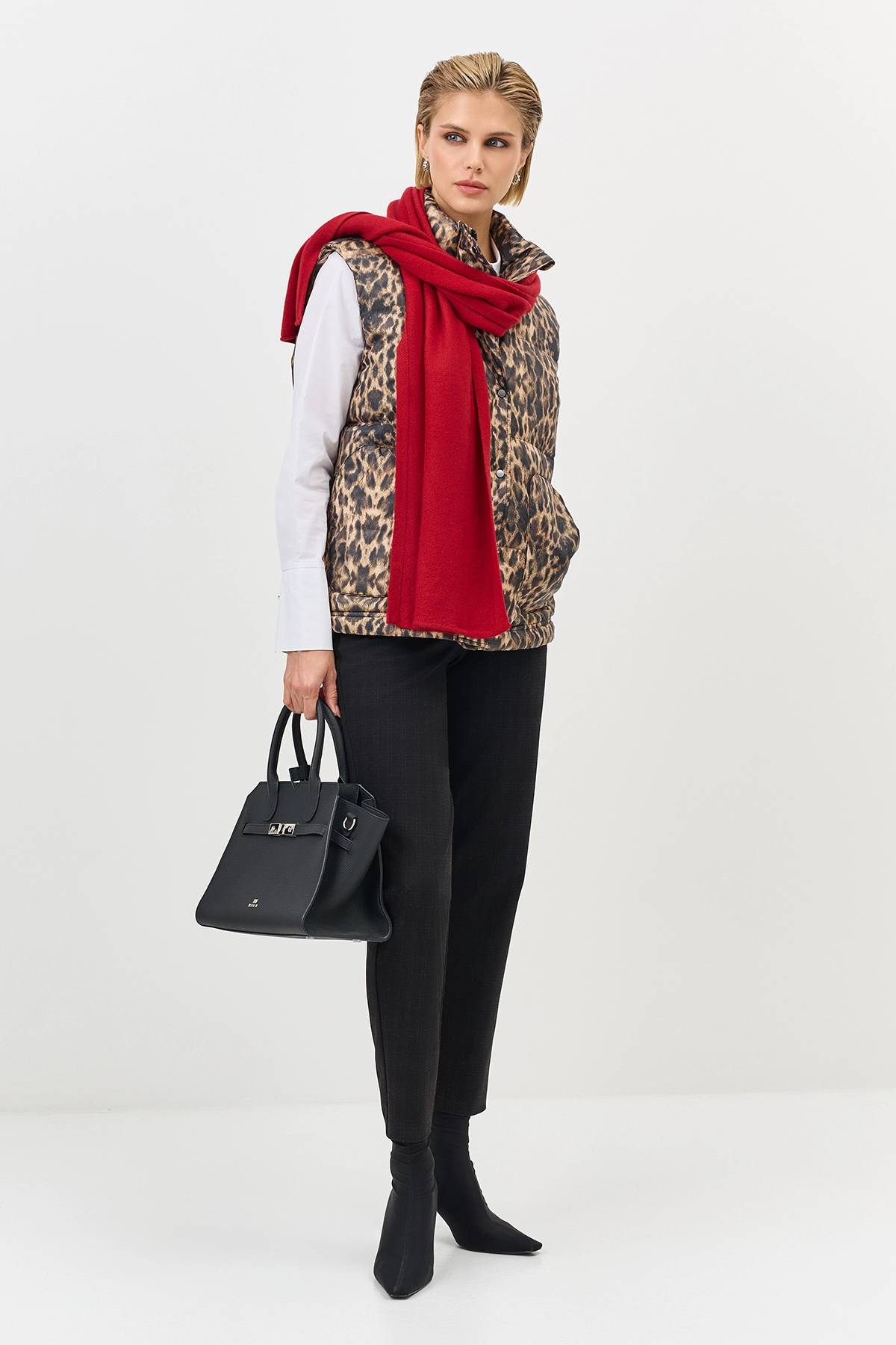 Вязаный шарф из 100% шерсти, One