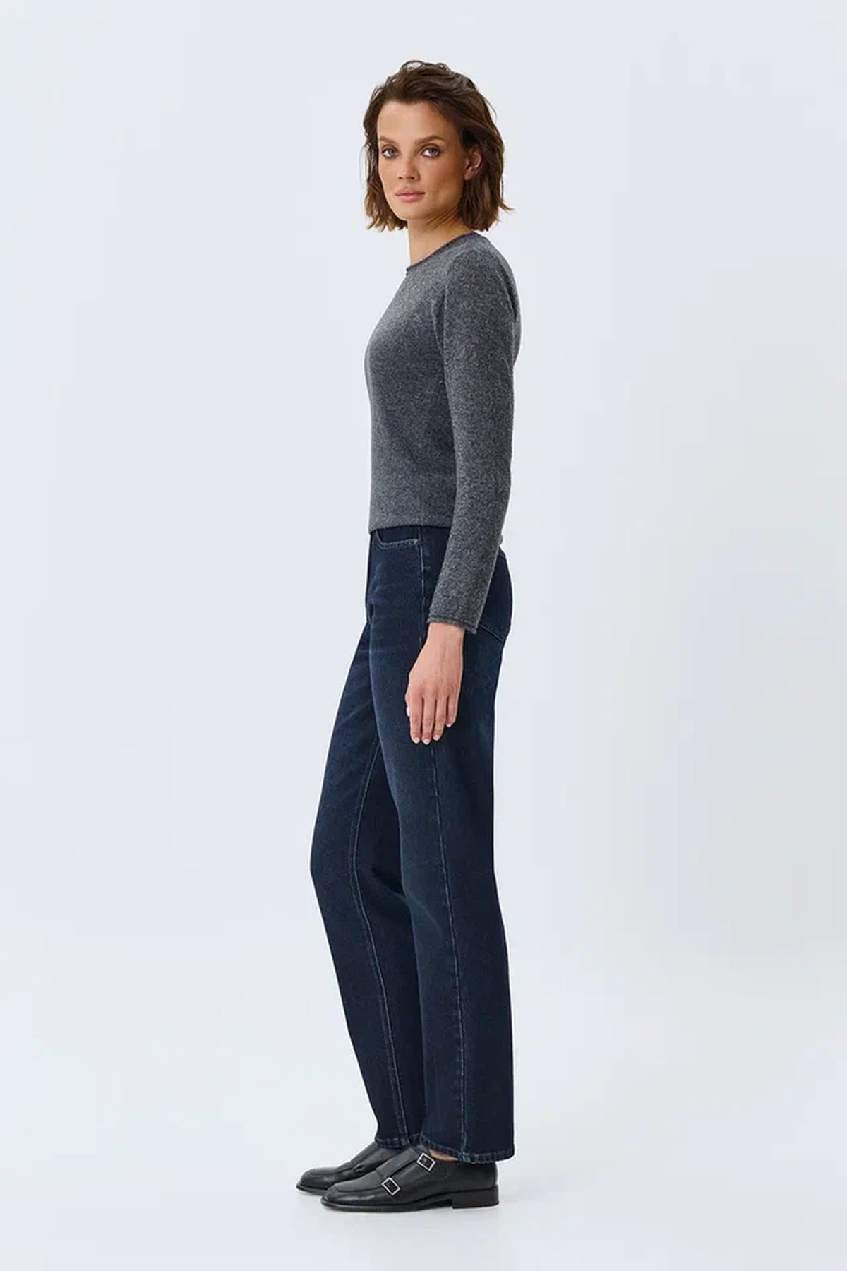 Темно-синие джинсы Slim fit, 52