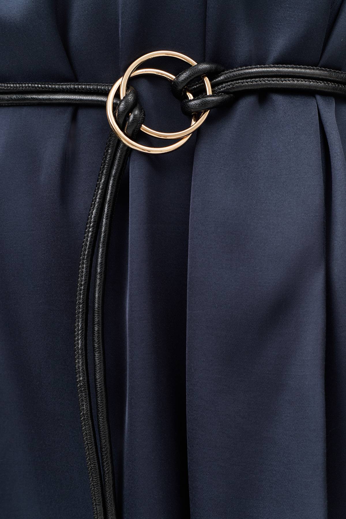 Лимитированная серия платье-миди с драпировкой и палантином, 34