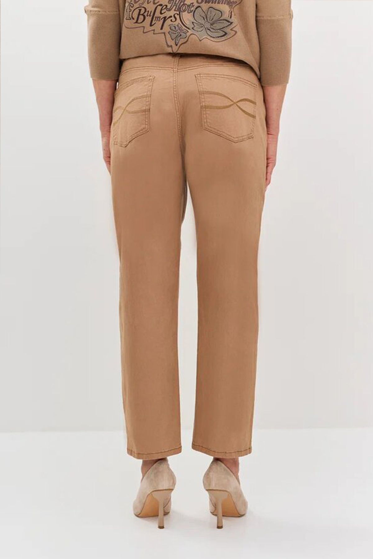 Джинсы regular fit в цвете мокко 4256650/79, 52р