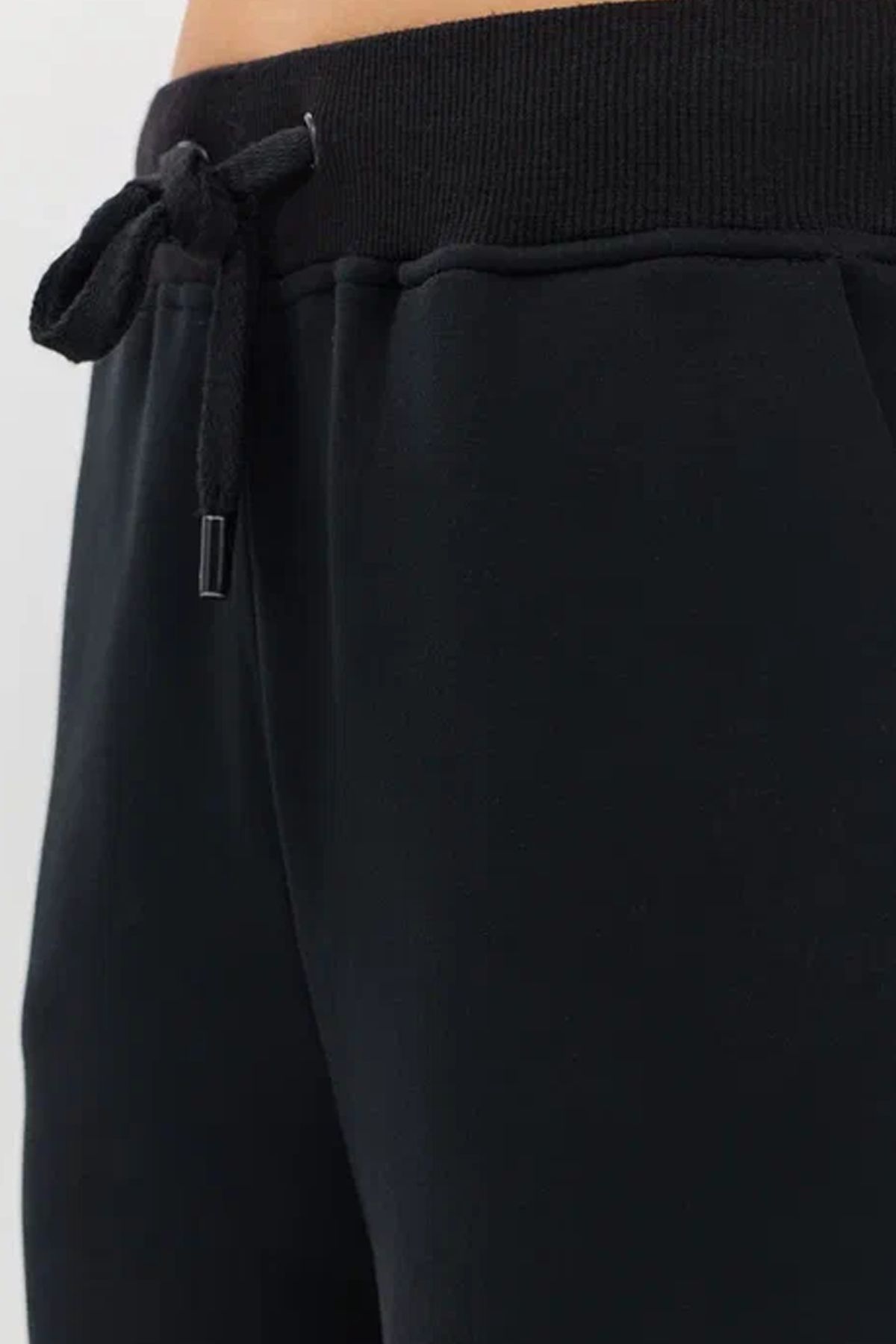 Однотонные брюки с кулисой на талии, 42р