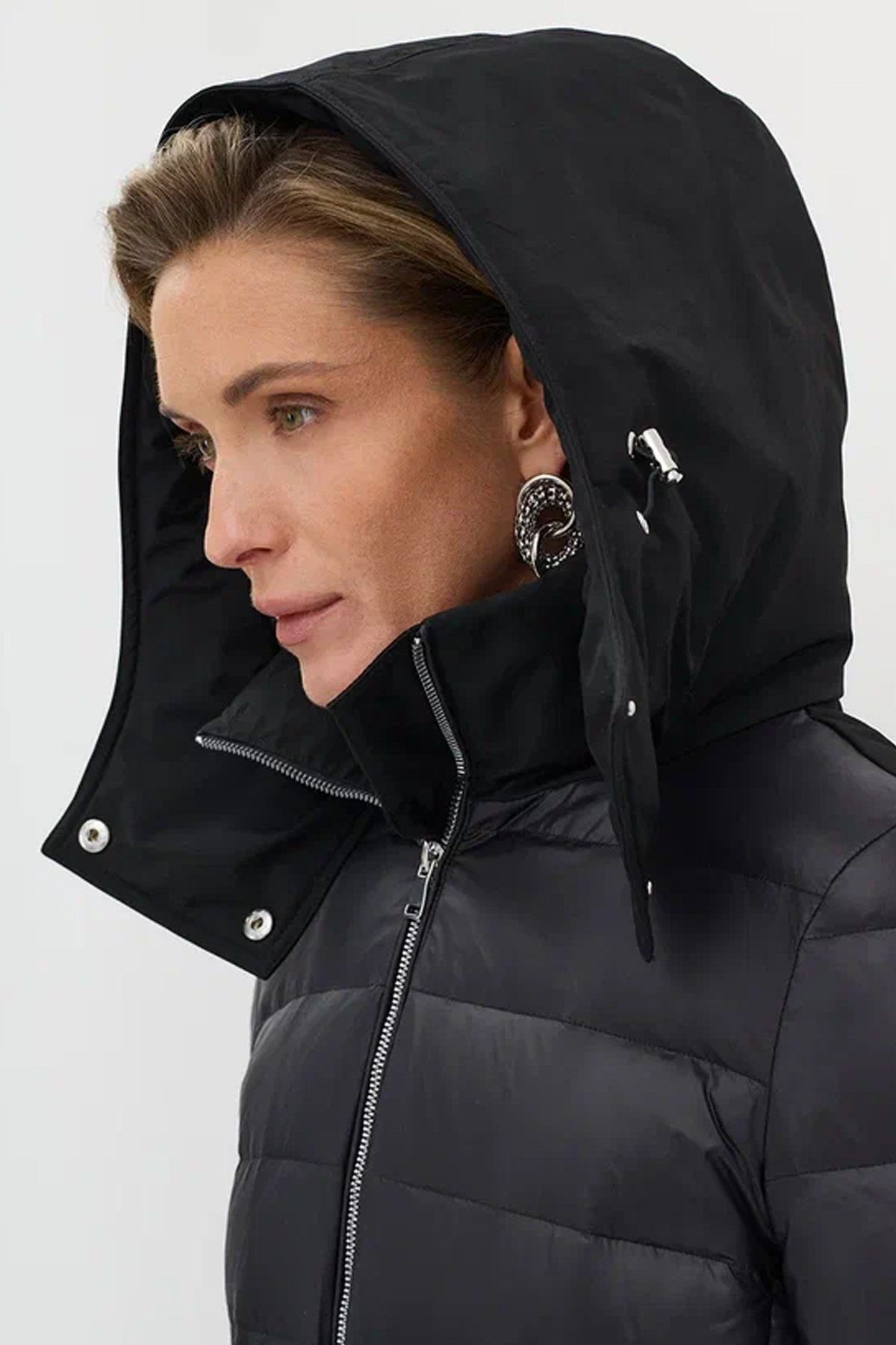 Полуприталенное пальто на натуральном утеплителе, 42