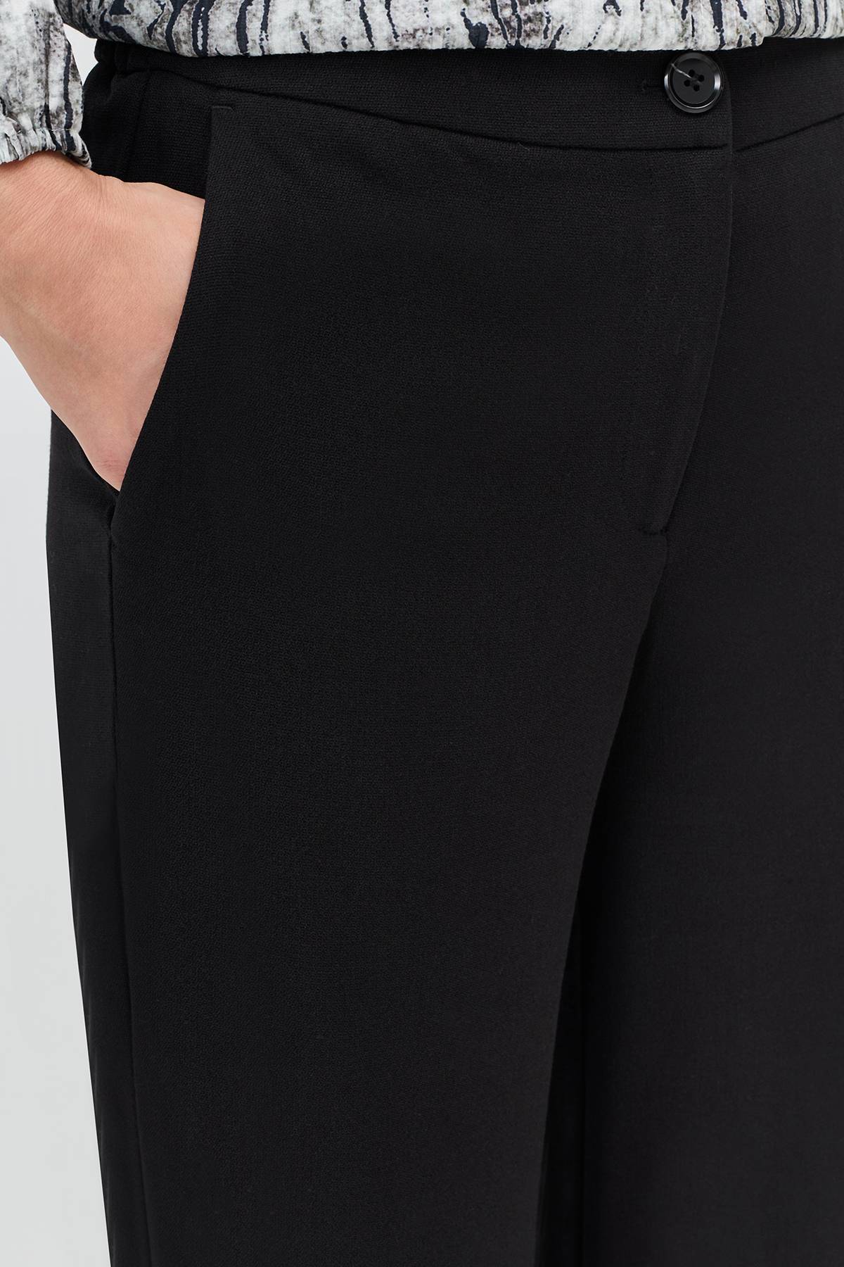 Лимитированая серия базовые брюки свободного кроя с ремнем, 34