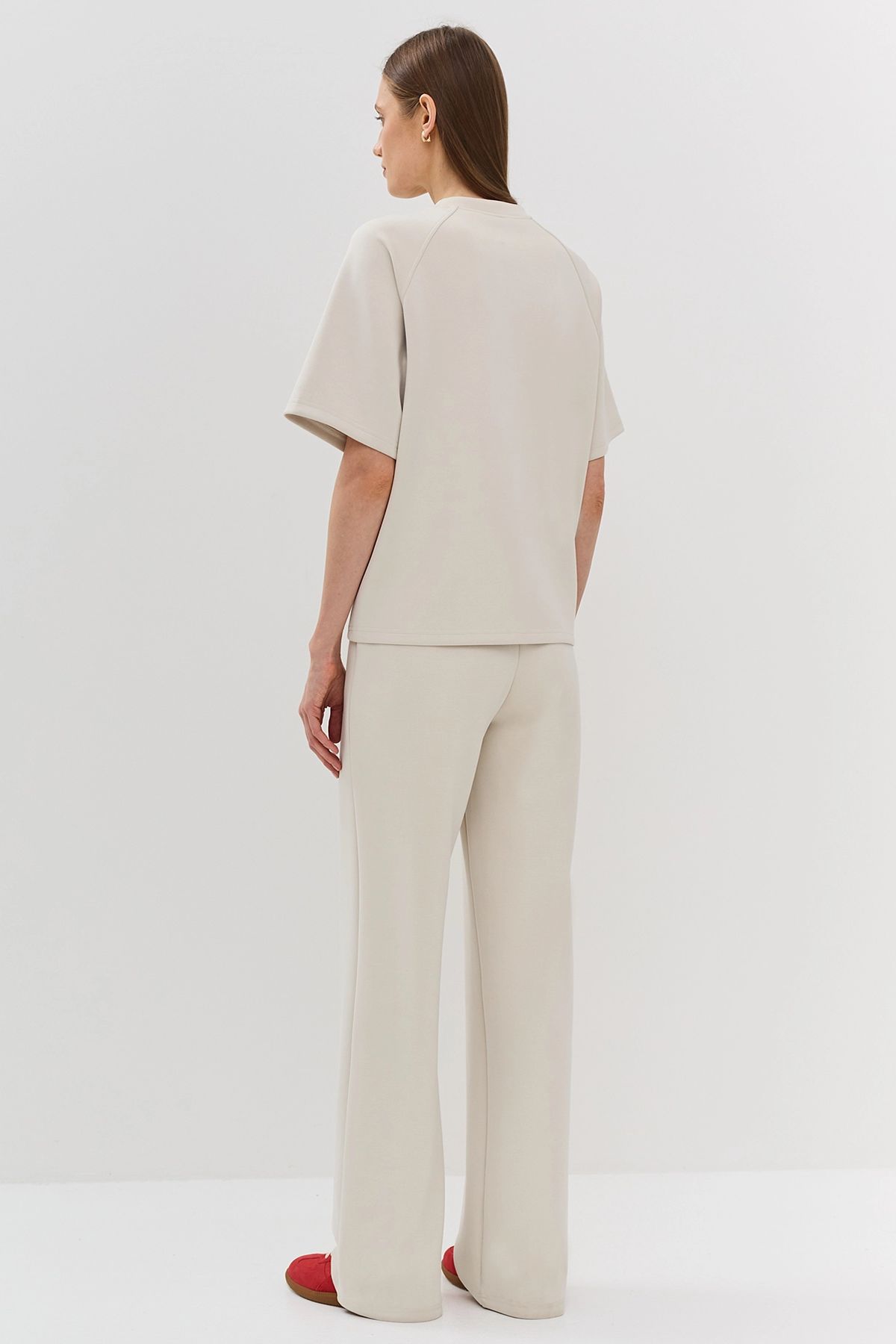 Широкие брюки с лампасами, 40р