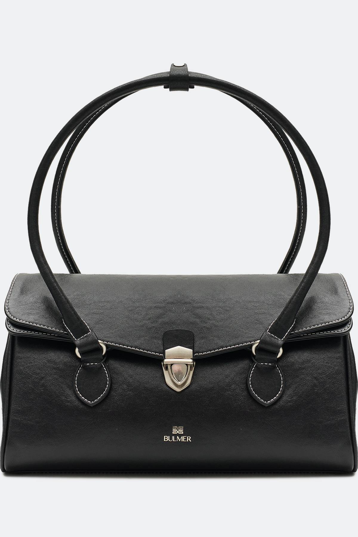 Кожаная сумка с клапаном, One