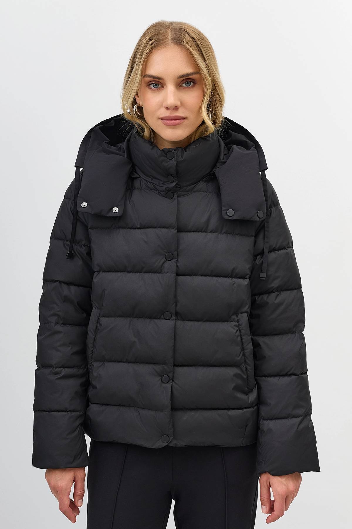 Лимитированная серия классическая куртка с палантином, 48