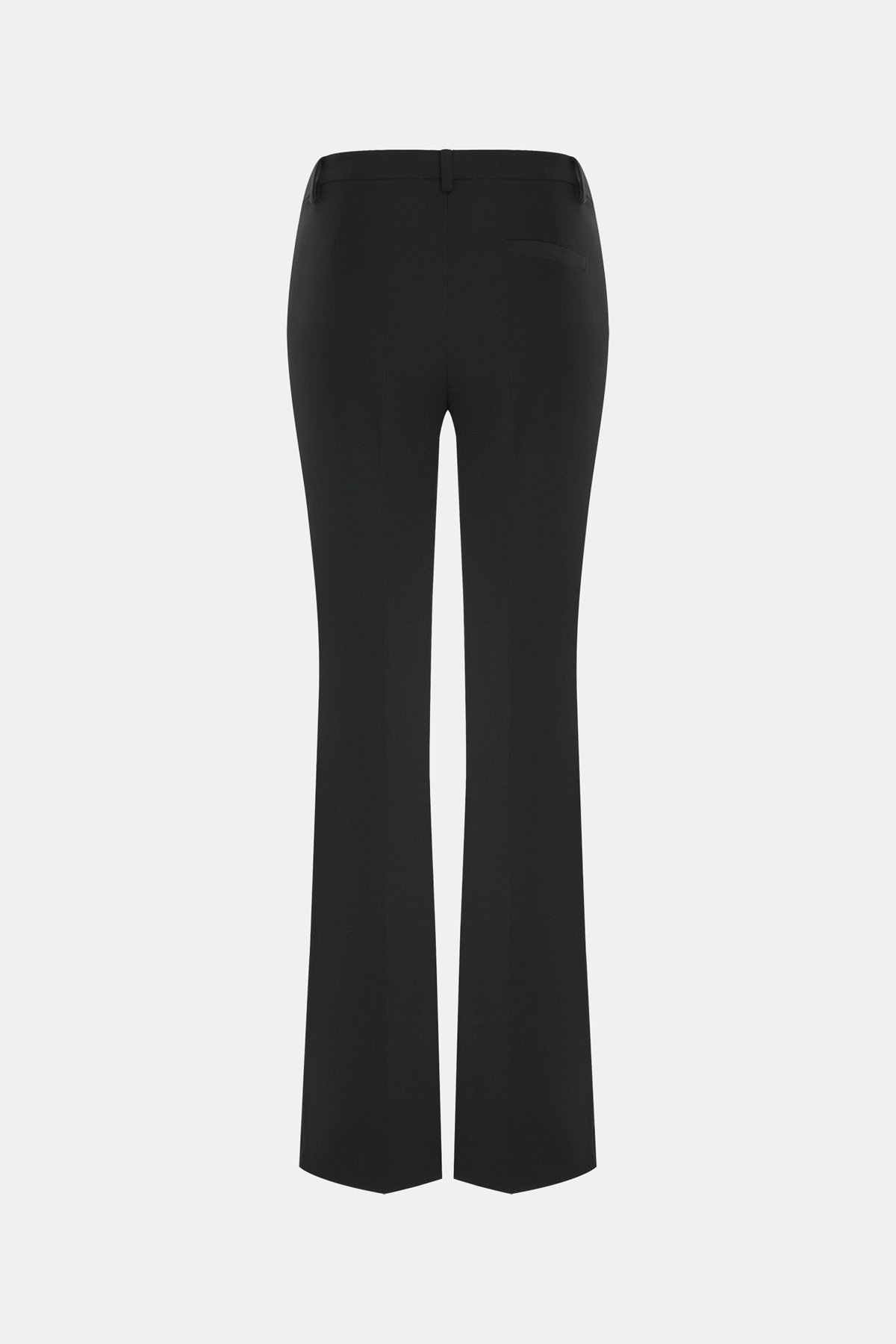 Брюки Boot cut со стрелками, черный, 52