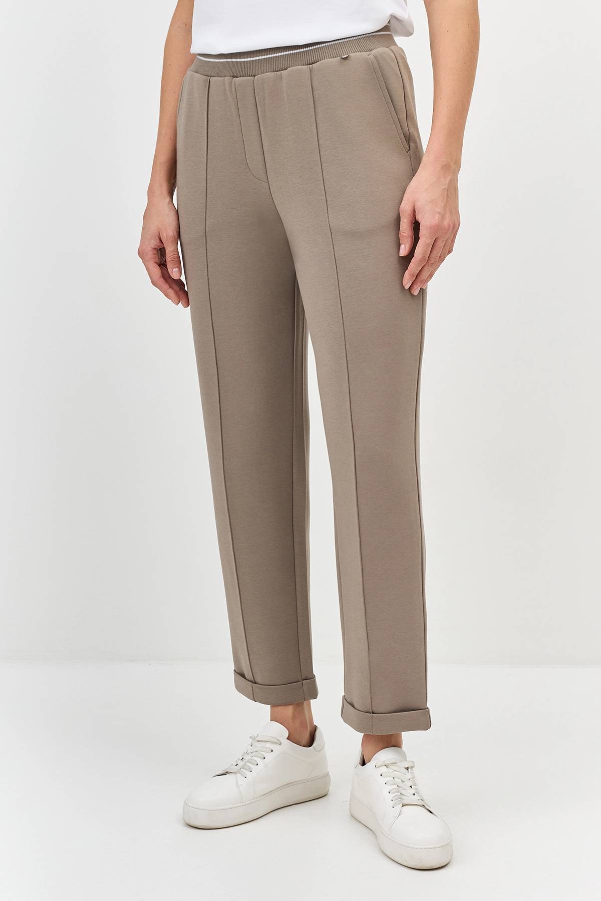 Лимитрированная серия трикотажные брюки из хлопкового джерси и ремень, 36