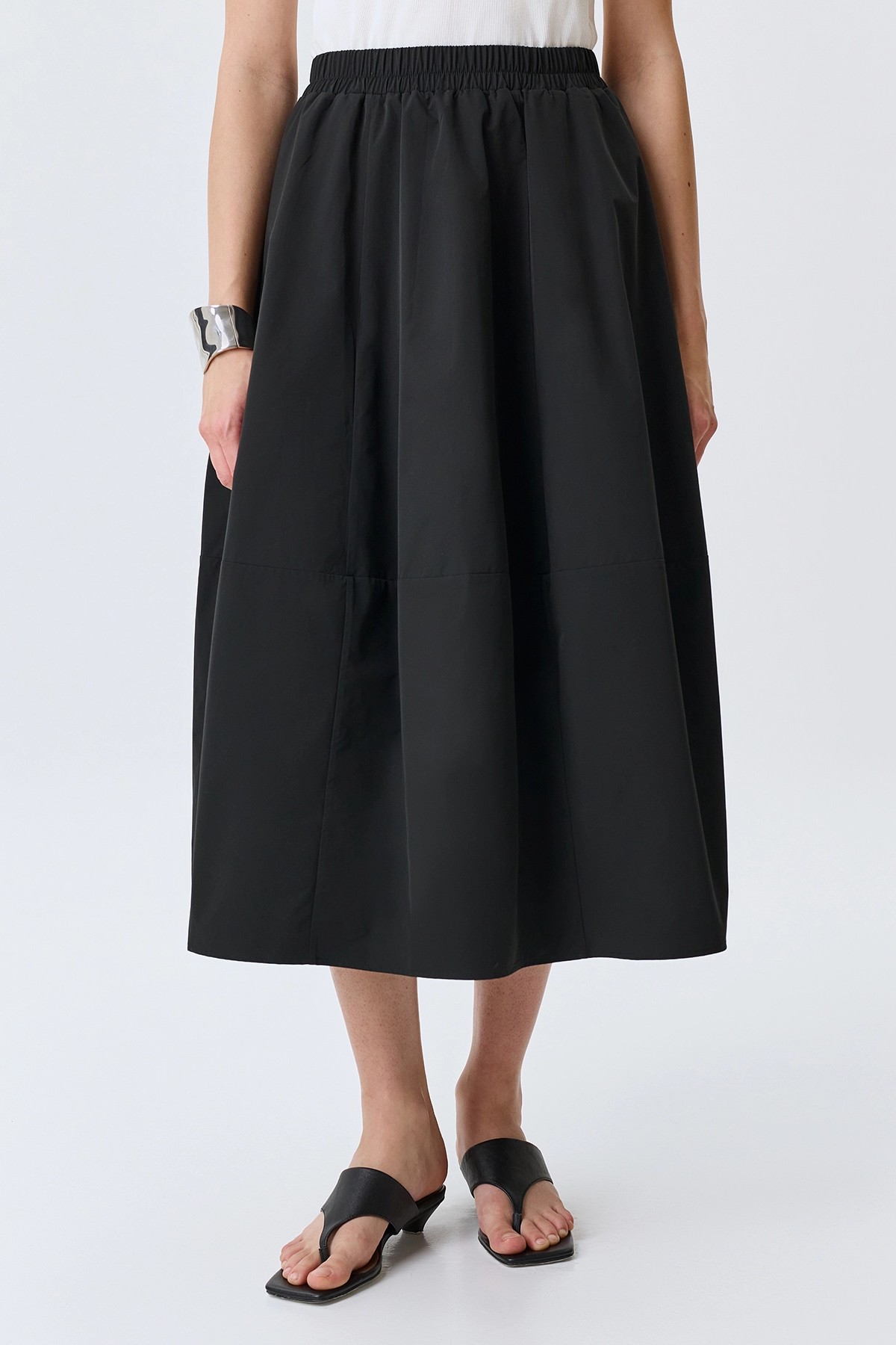 Объемная юбка-миди, 42