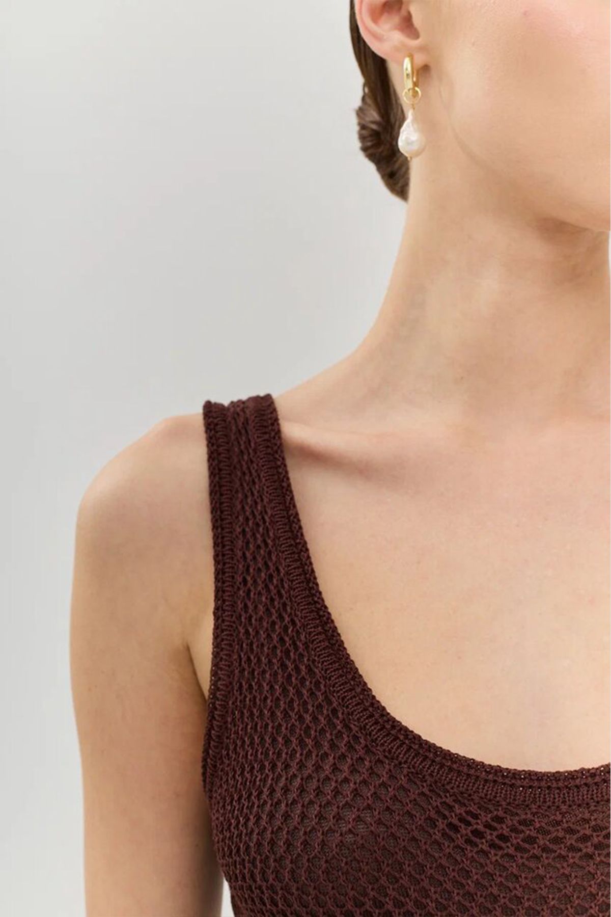 Платье в сетку с подкладкой, 46р