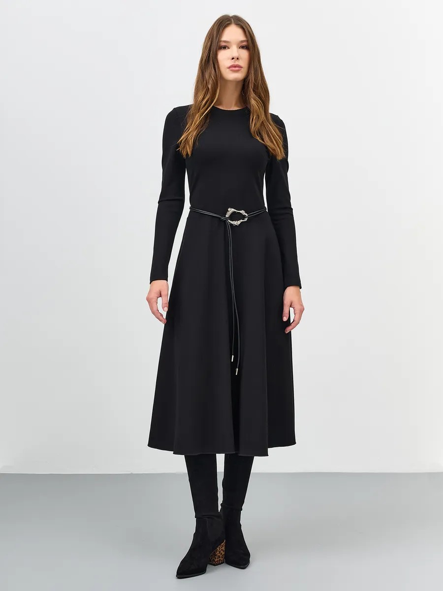 Пояс тонкий для платьев на талию, One