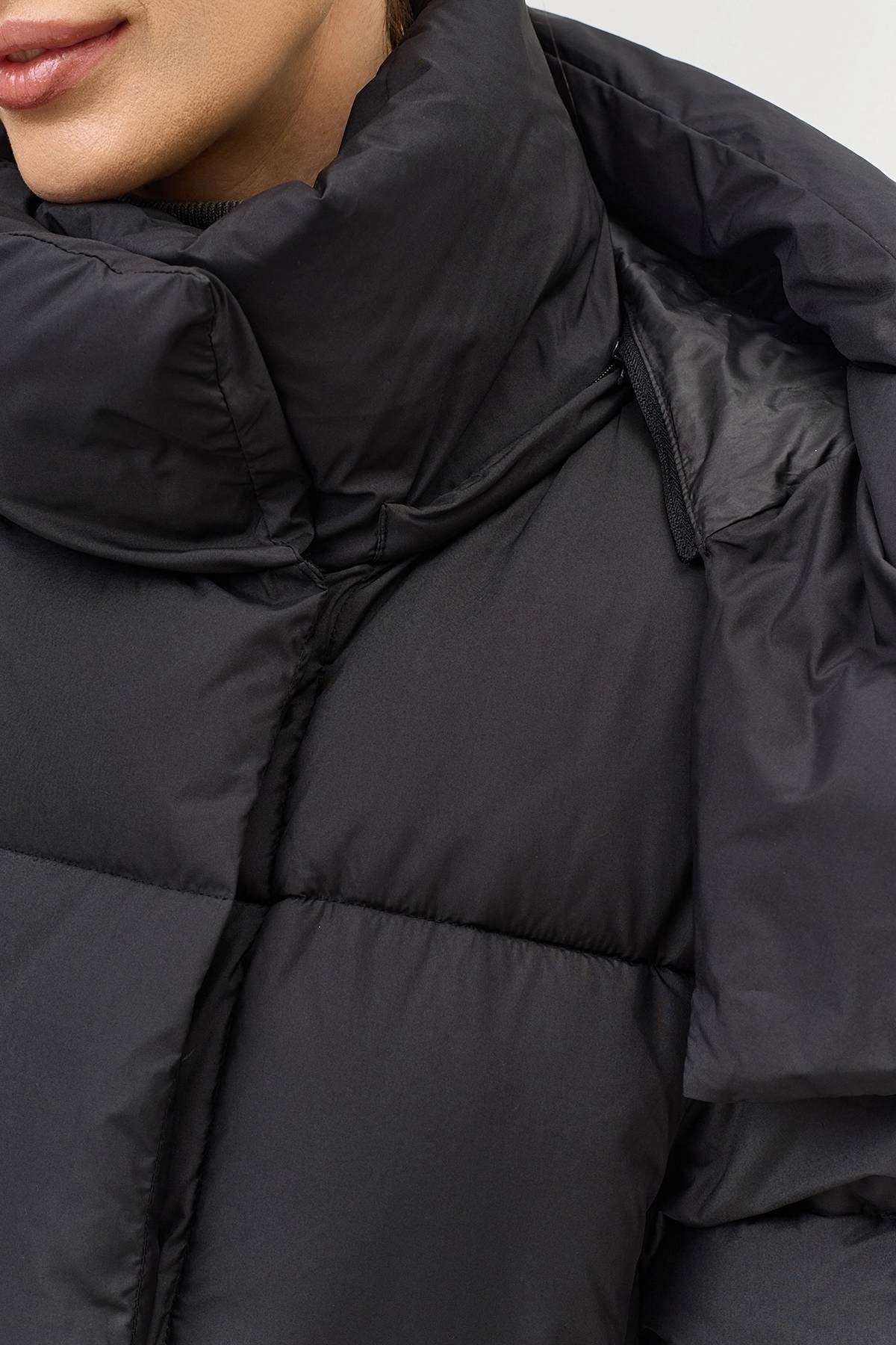 Лимитированная серия теплое пальто Oversize и палантин, 40