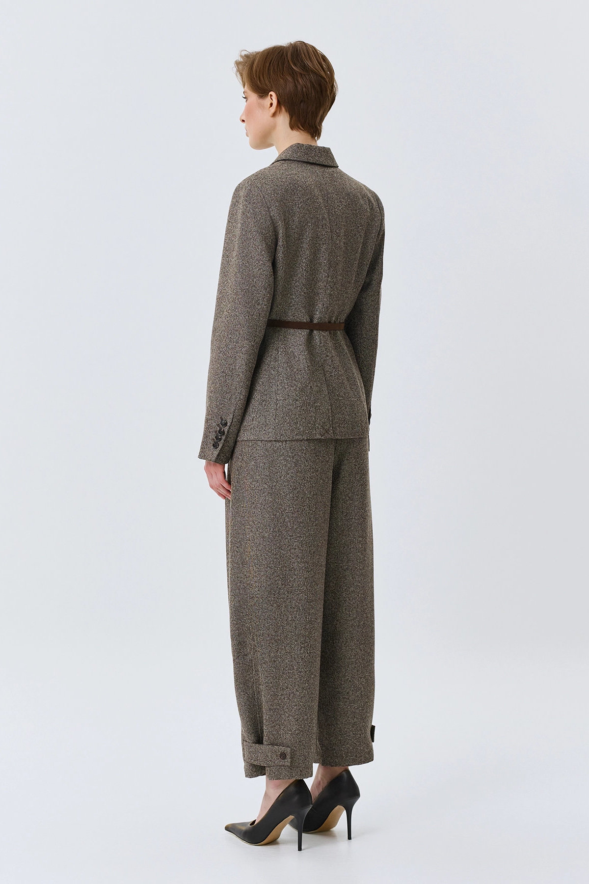 Классический жакет с узором Herringbone, 52