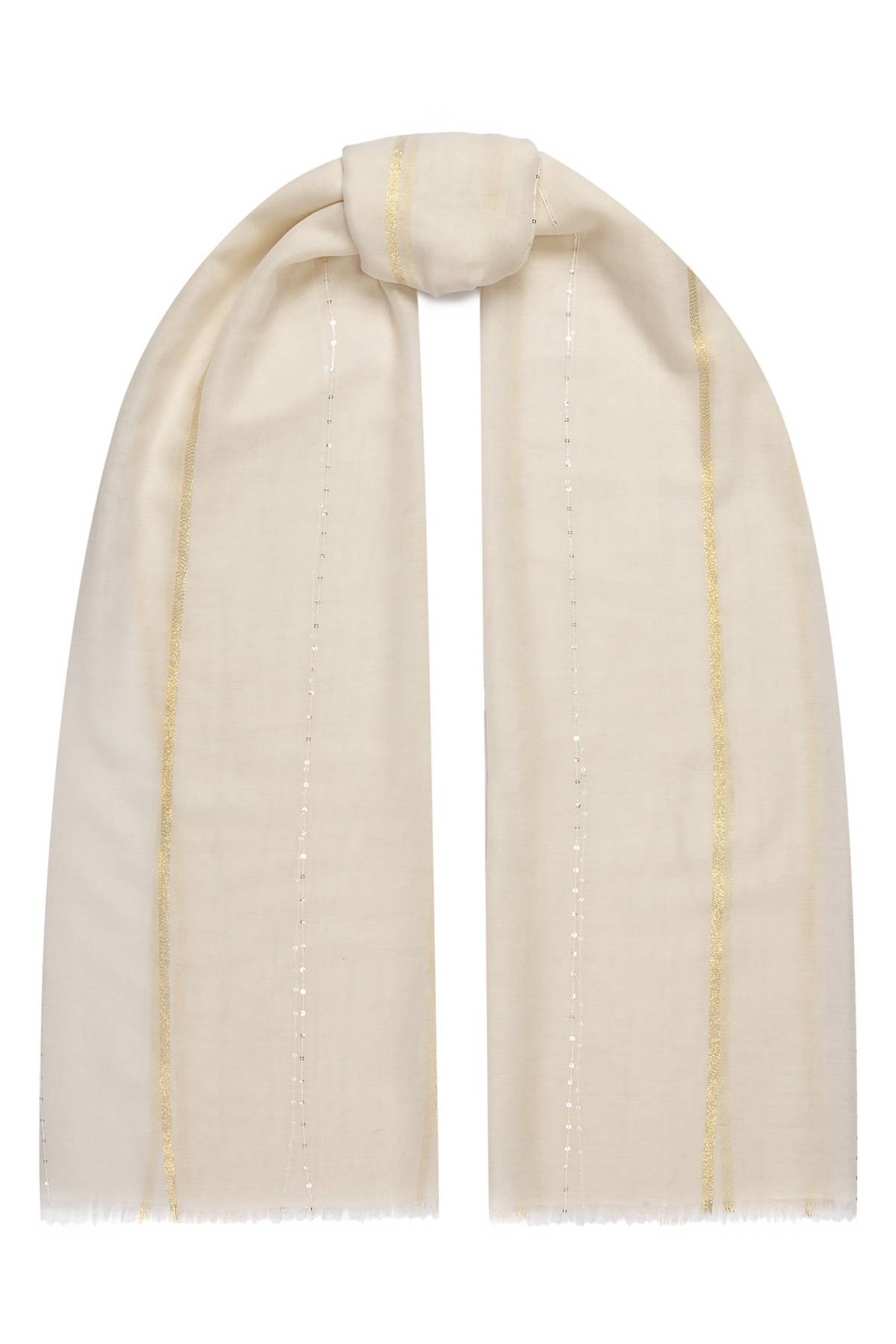 Лимитированная серия  куртка с принтом и меховой опушкой и палантин, 34